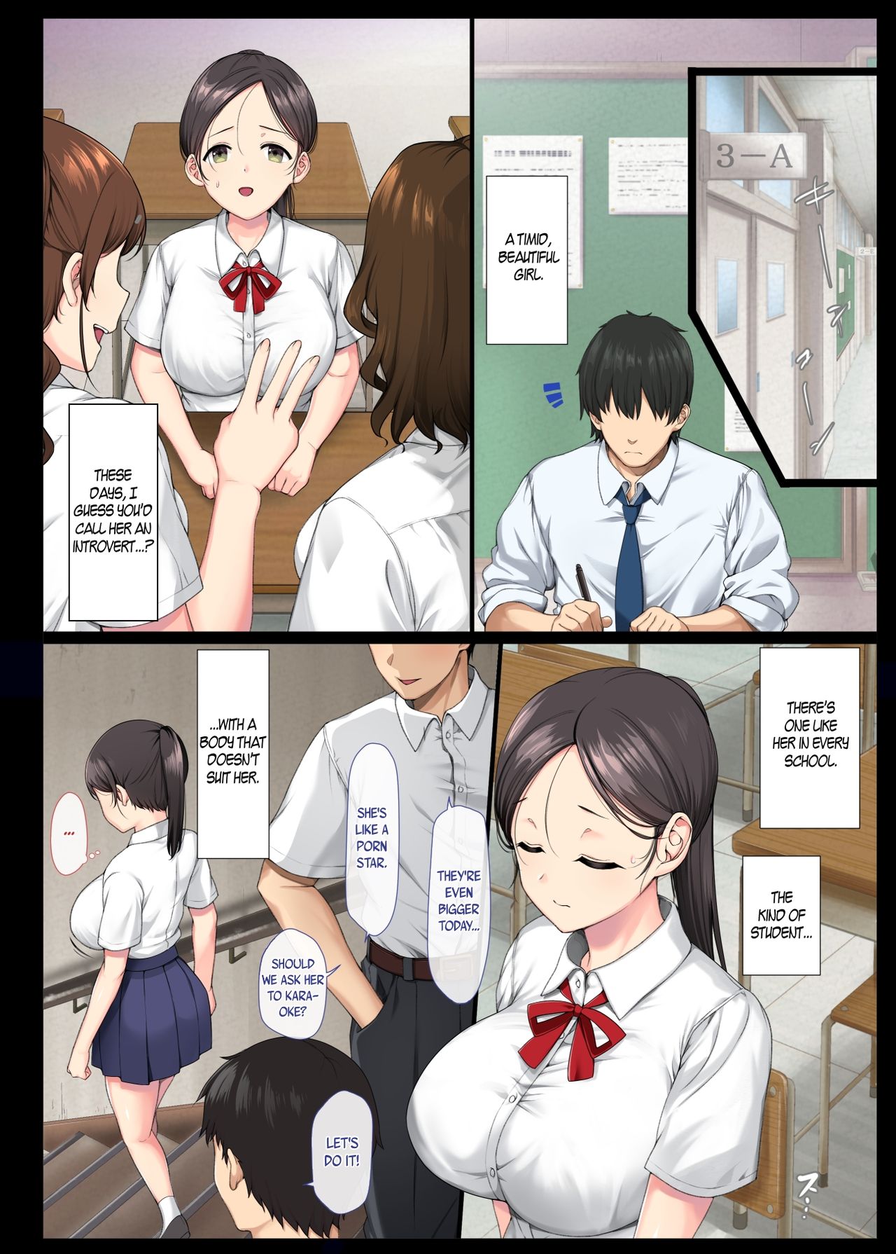 Introverted Beauty Gets Raped Over and Over by Her Homeroom Teacher Chapter 1 - Page 4