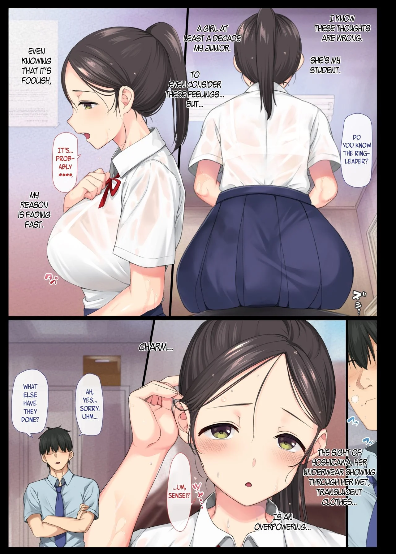 Introverted Beauty Gets Raped Over and Over by Her Homeroom Teacher Chapter 1 - Page 9