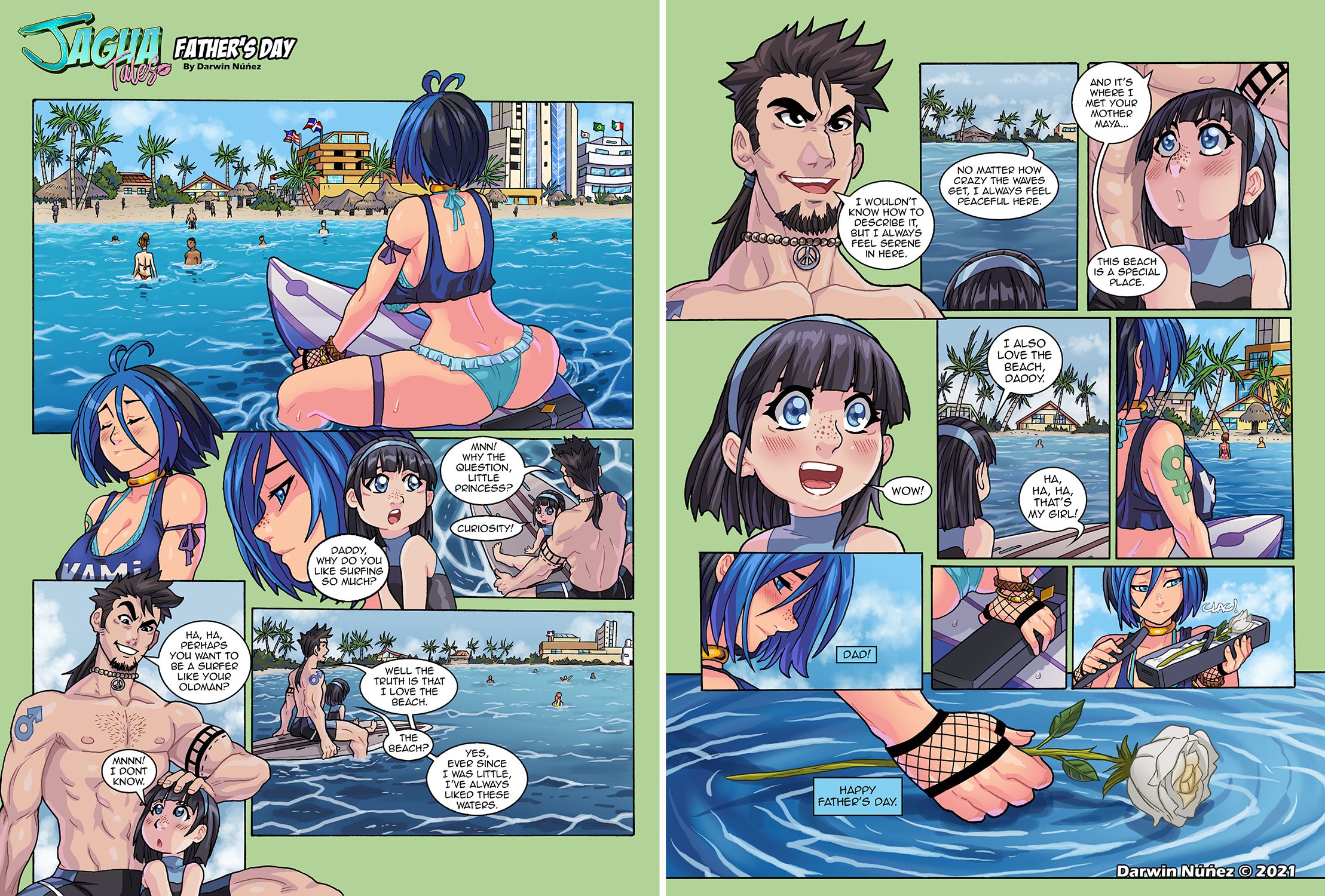 J’M&M Beach n’ Bitches Chapter 1 - Page 8