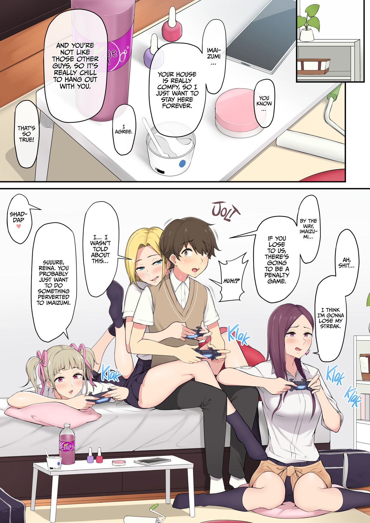 Imaizumi Brings All The Gyarus To His House Chapter 1 - Page 5