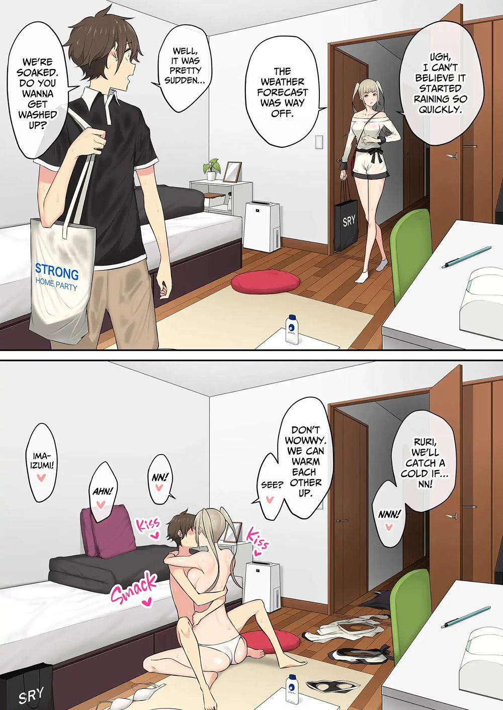 Imaizumi Brings All The Gyarus To His House Chapter 3.1 - Page 3