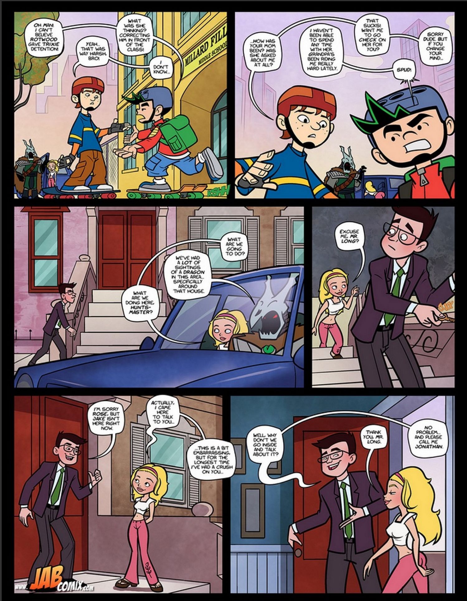 Americunt Dragon (American Dragon: Jake Long) Chapter 5 - Page 7