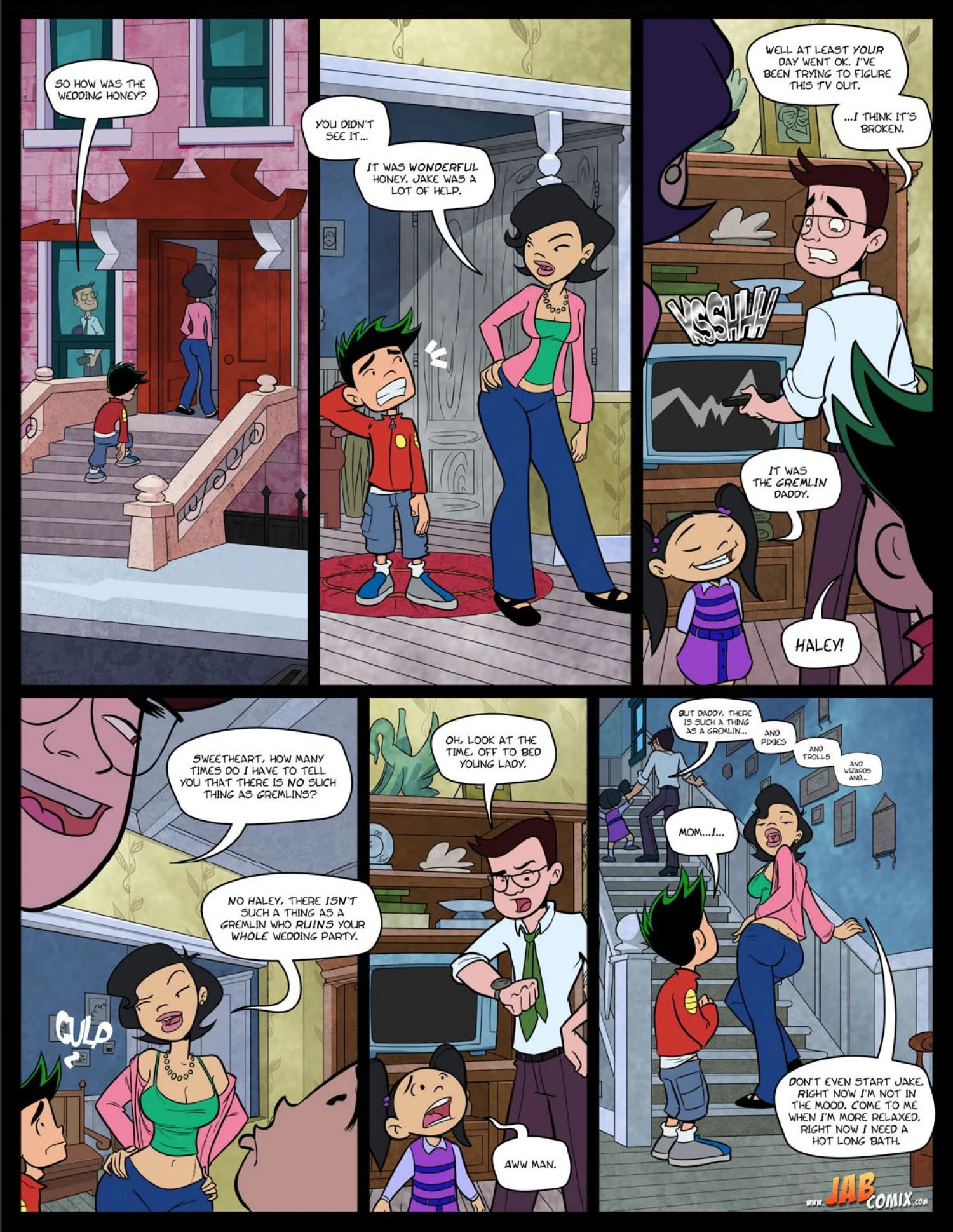 Americunt Dragon (American Dragon: Jake Long) Chapter 1 - Page 2