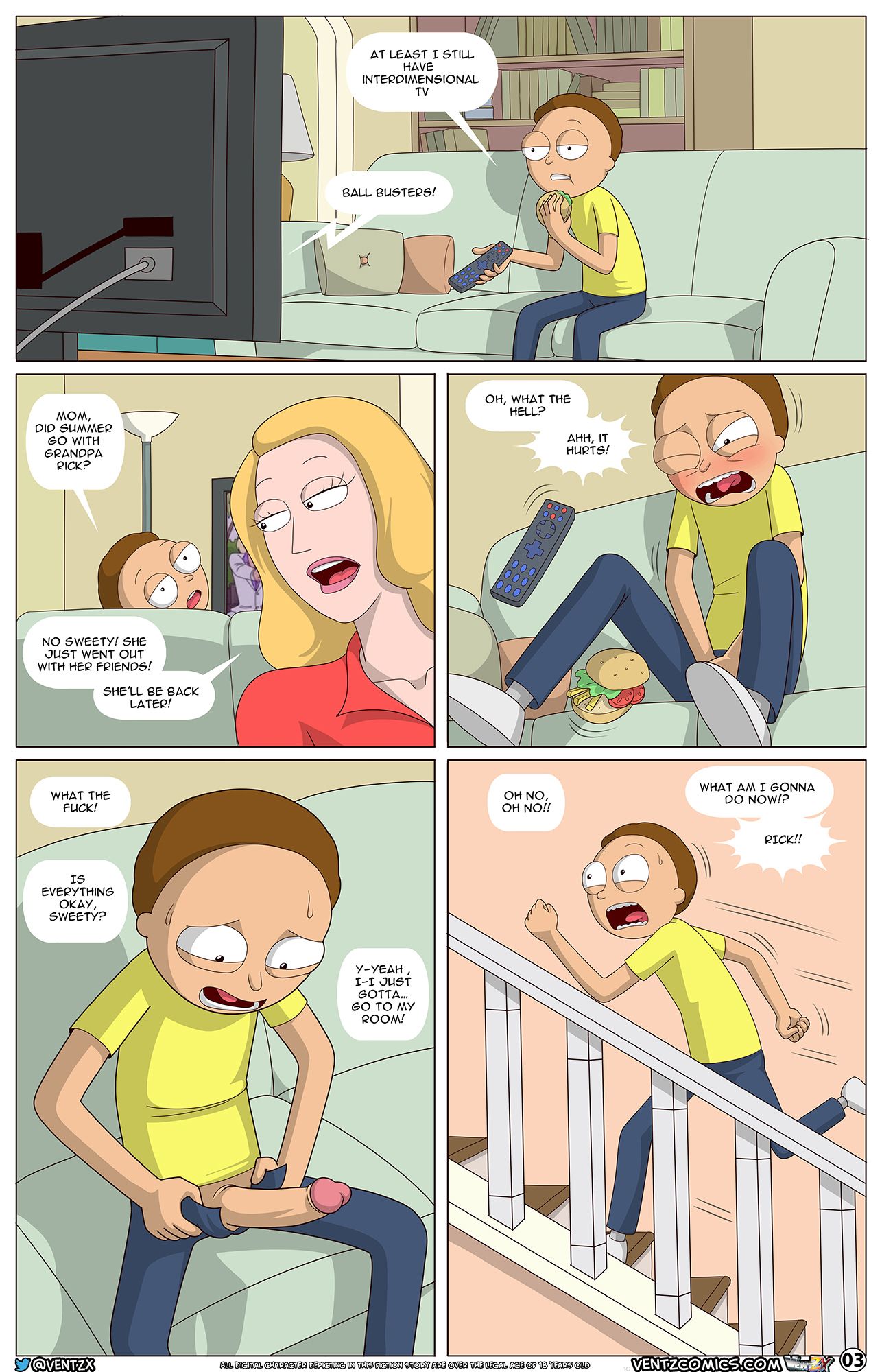 Morty Experiment #9 (Rick and Morty) Chapter 1 - Page 4