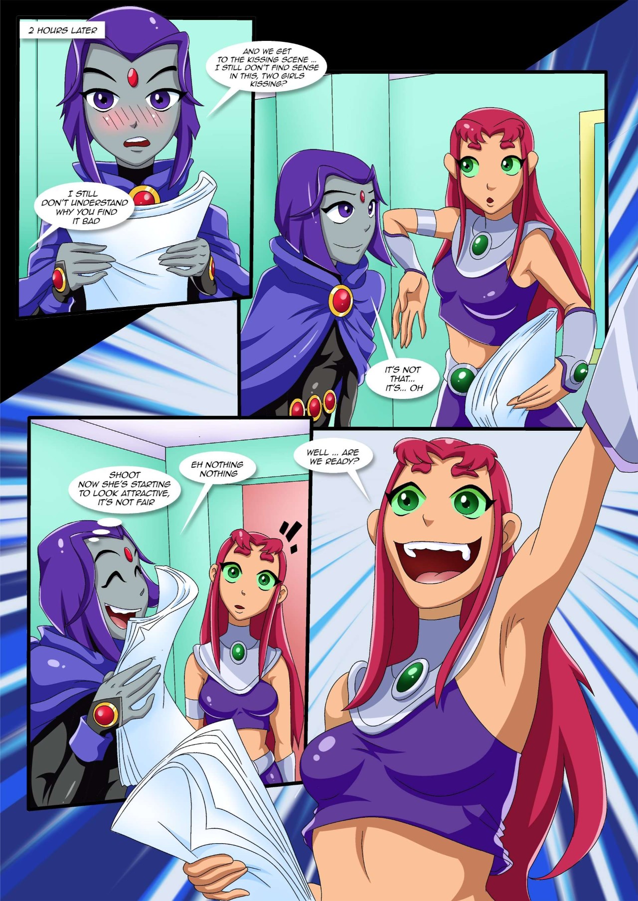 Let’s Try a Scene (Teen Titans) Chapter 1 - Page 5