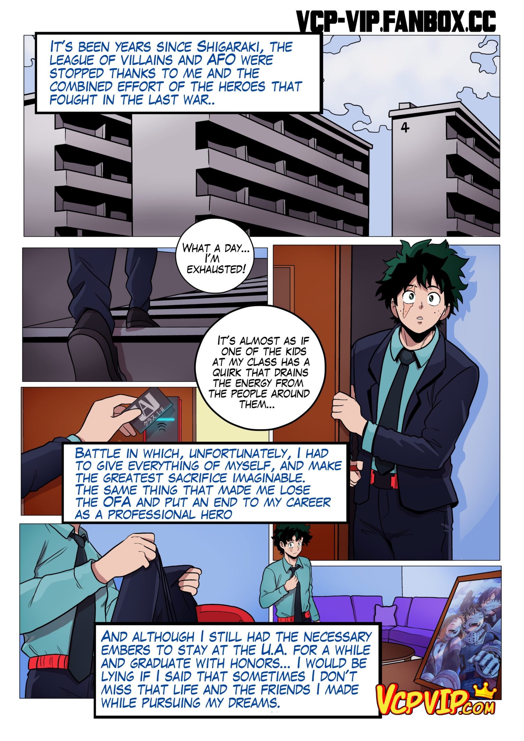 I’m Here… Just For You (My Hero Academia) Chapter 1 - Page 3