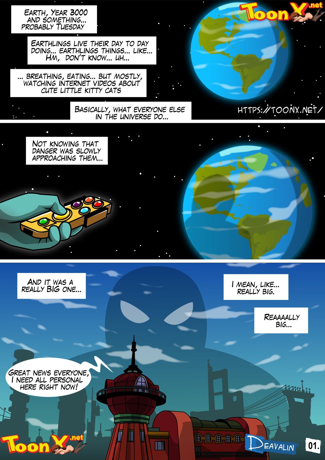 Orgy To Save The Earth (Futurama) Chapter 1 - Page 2