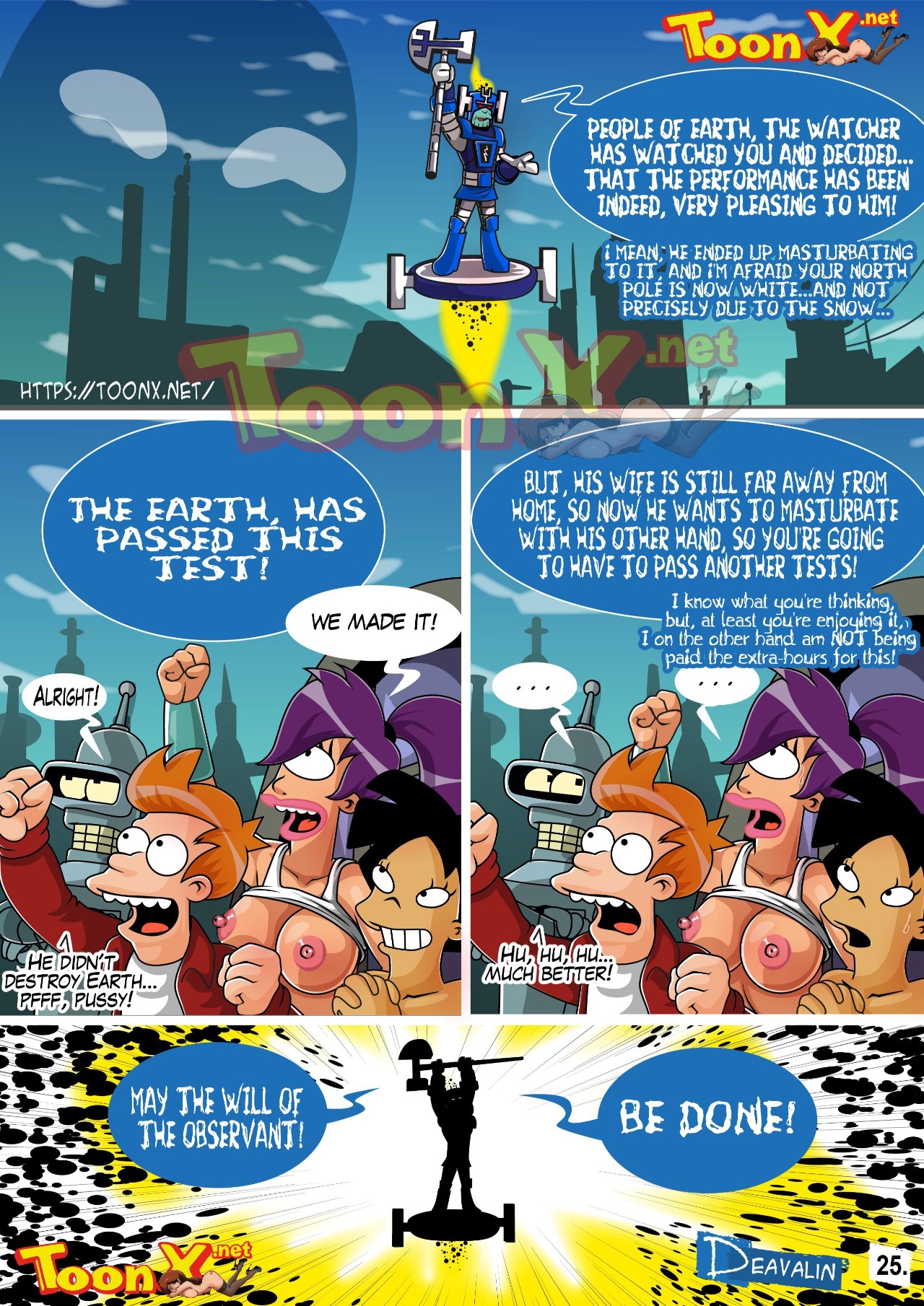 Orgy To Save The Earth (Futurama) Chapter 1 - Page 26