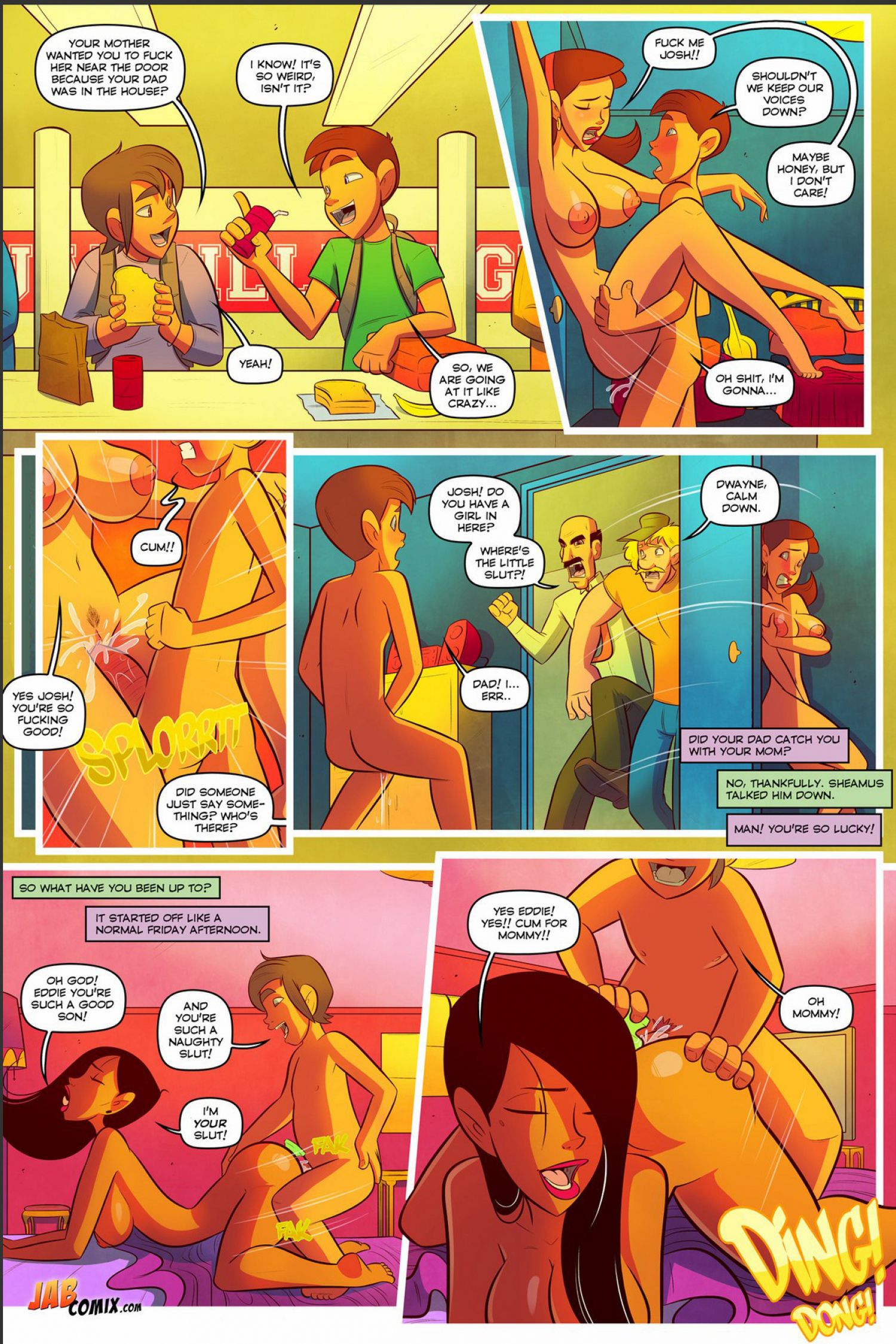 Keeping It Up With The Joneses Chapter 3 - Page 4