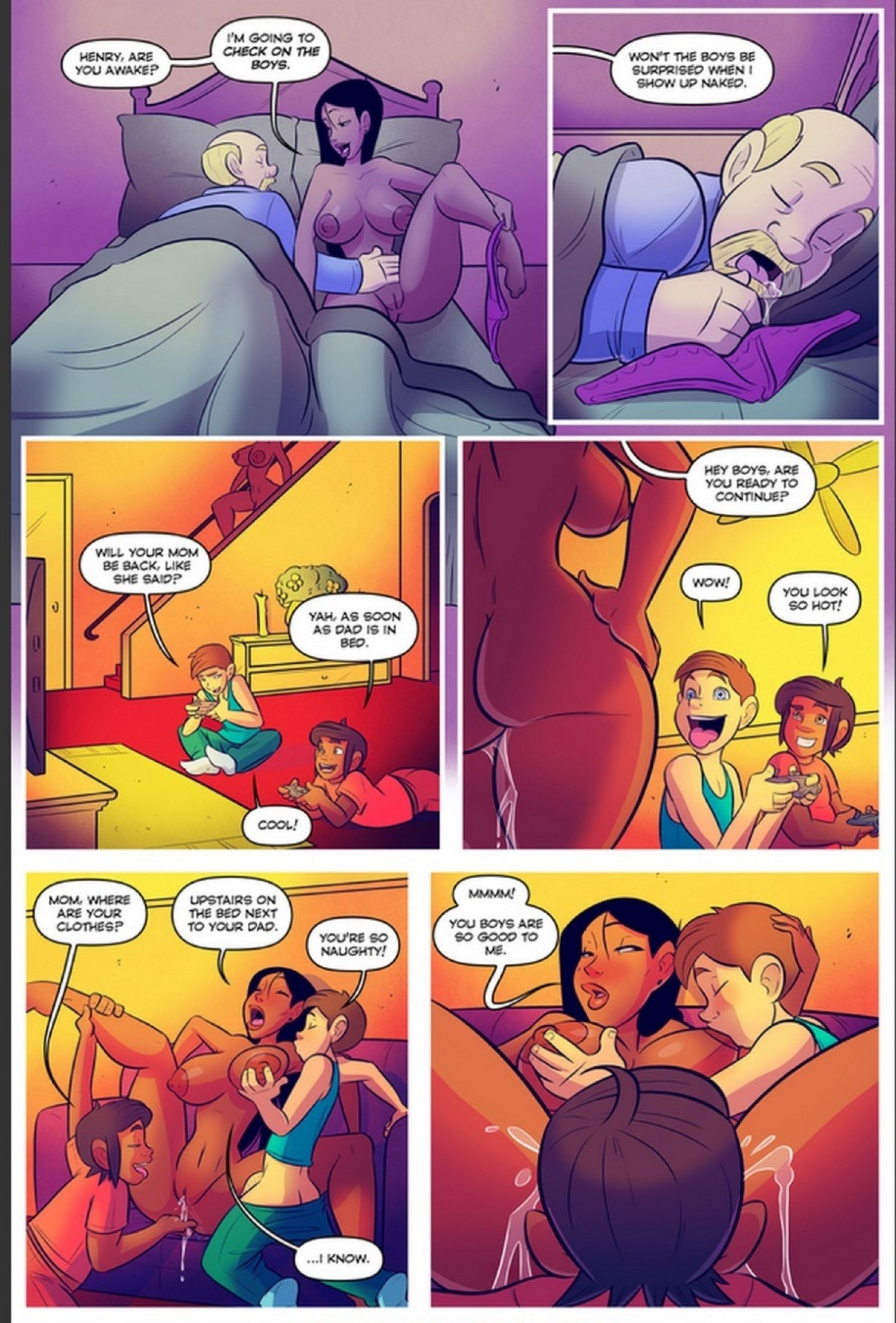 Keeping It Up With The Joneses Chapter 4 - Page 20