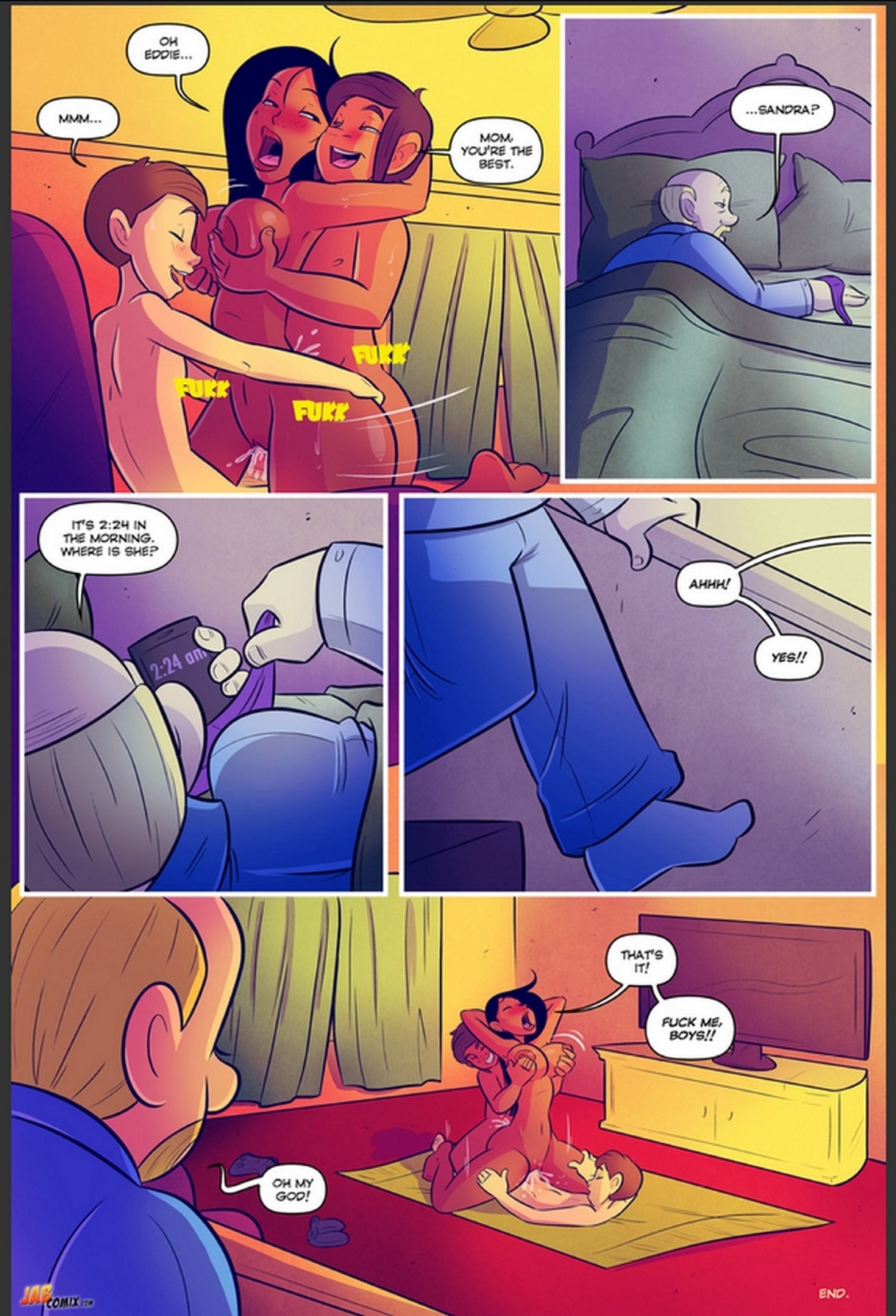 Keeping It Up With The Joneses Chapter 4 - Page 22