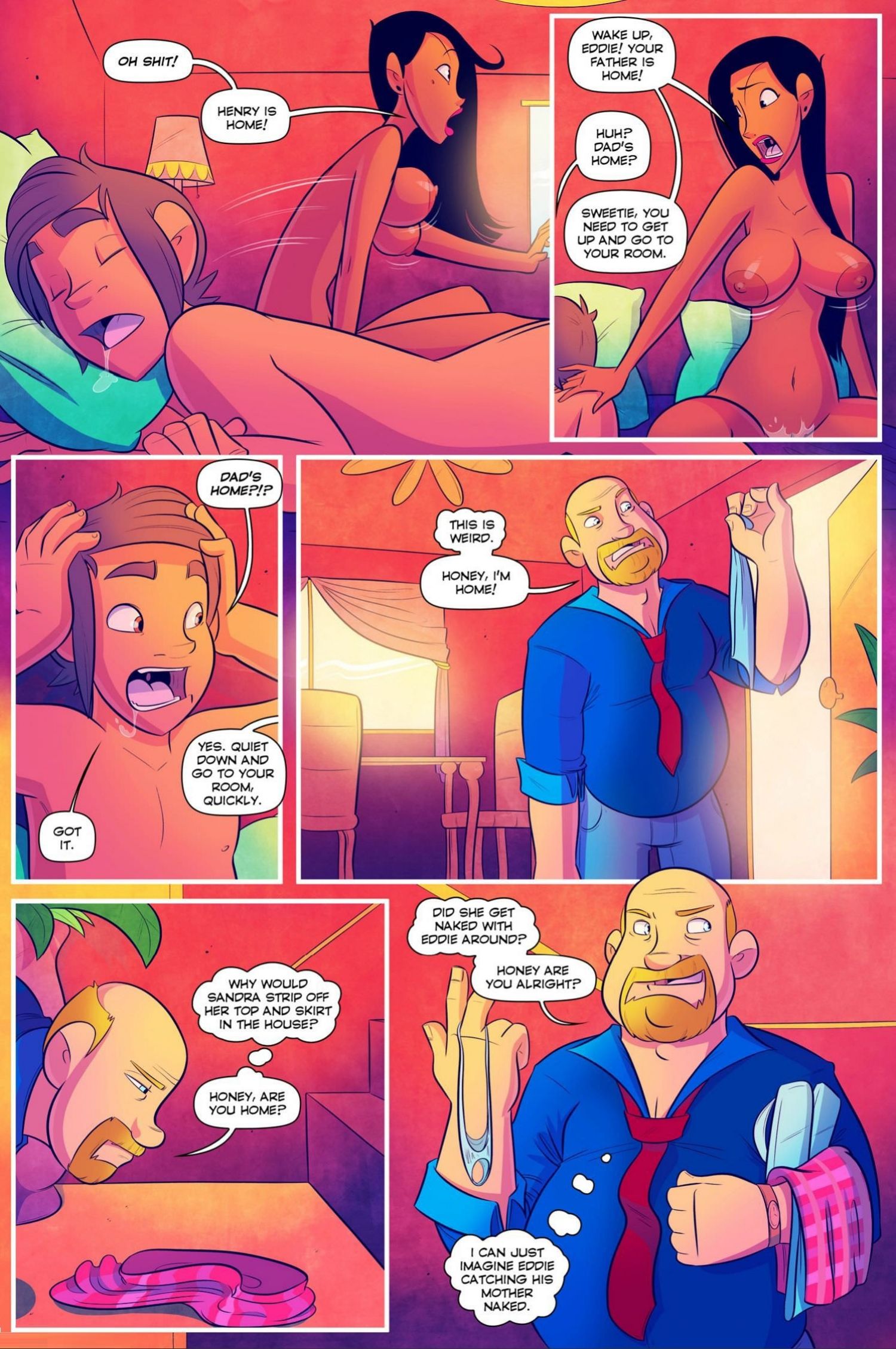 Keeping It Up With The Joneses Chapter 2 - Page 13