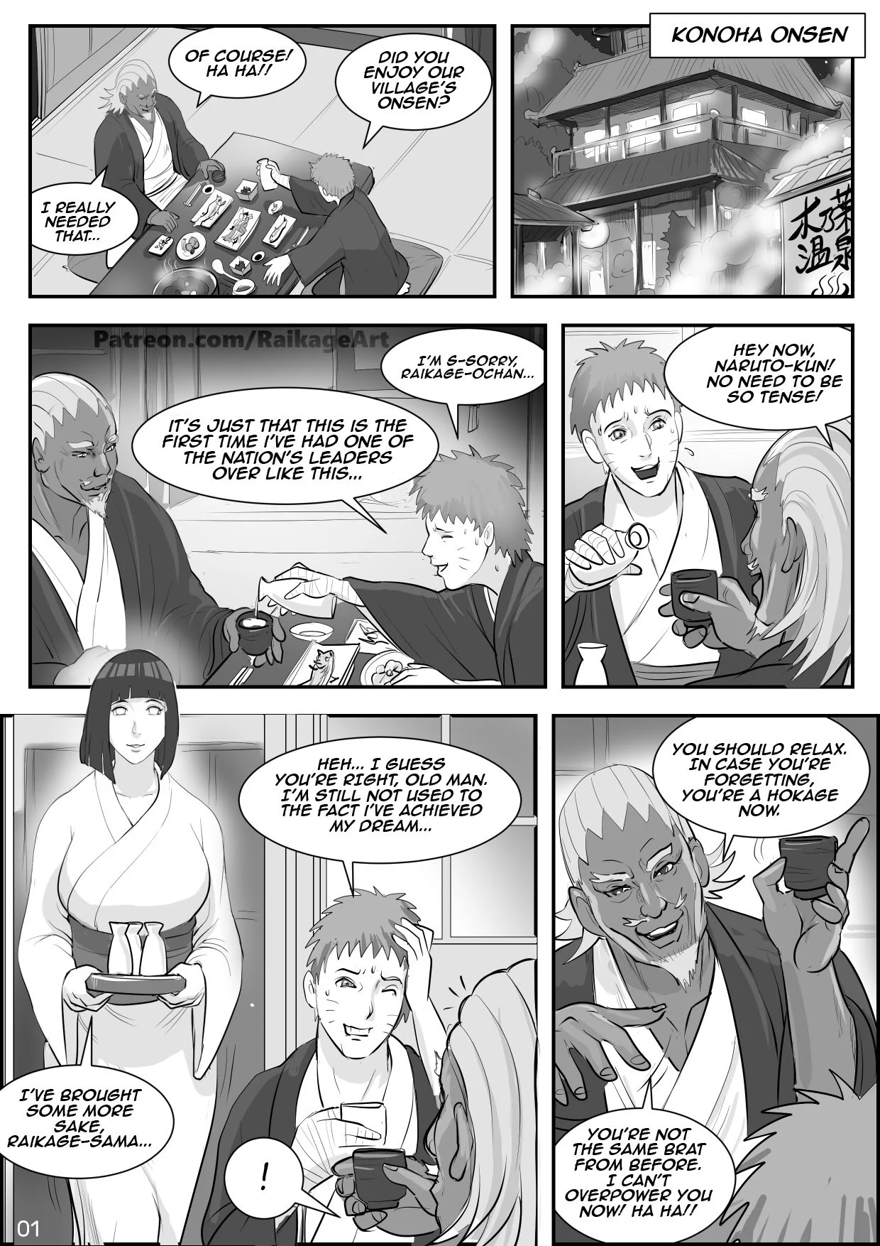 Affair Hidden In The Leaves (Naruto) Chapter 1 - Page 3