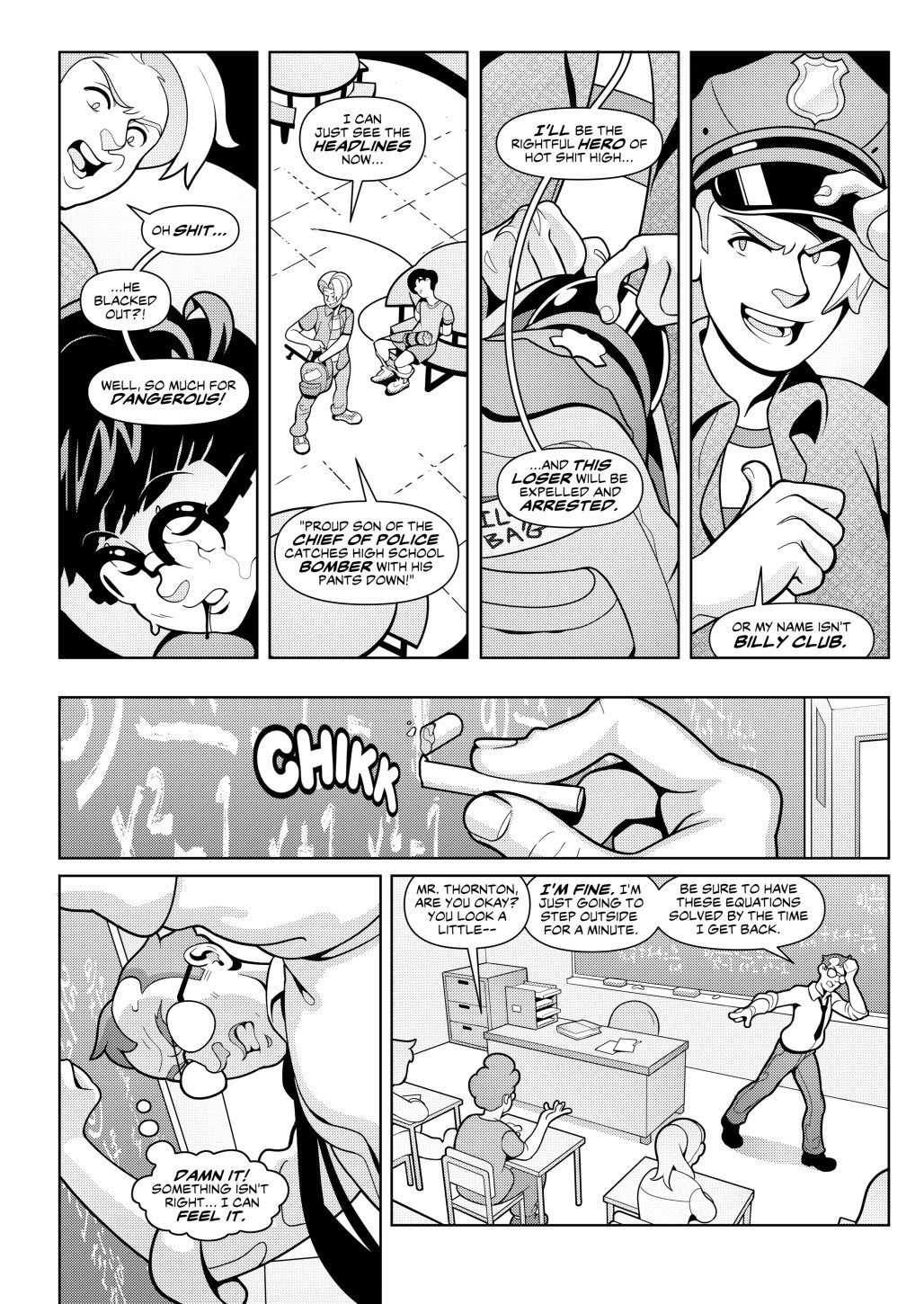 Hot Shit High Chapter 2 - Page 31