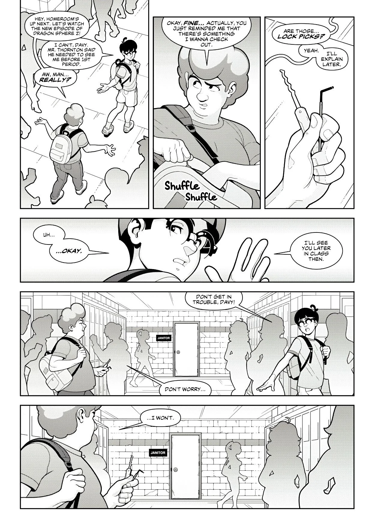 Hot Shit High Chapter 2 - Page 84