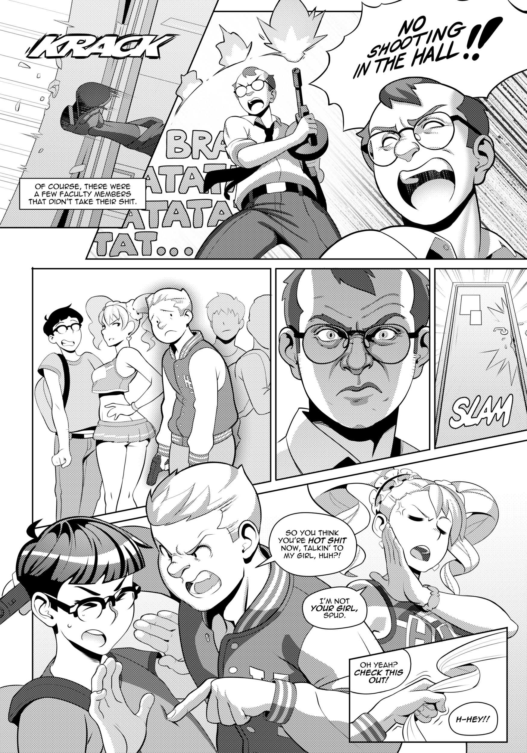 Hot Shit High Chapter 1 - Page 7