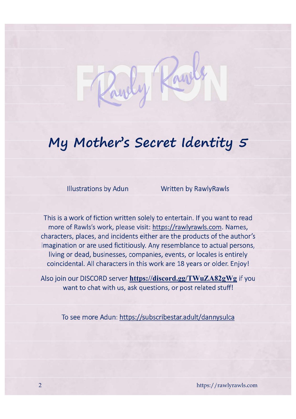 My Mother’s Secret Identity Chapter 5 - Page 2