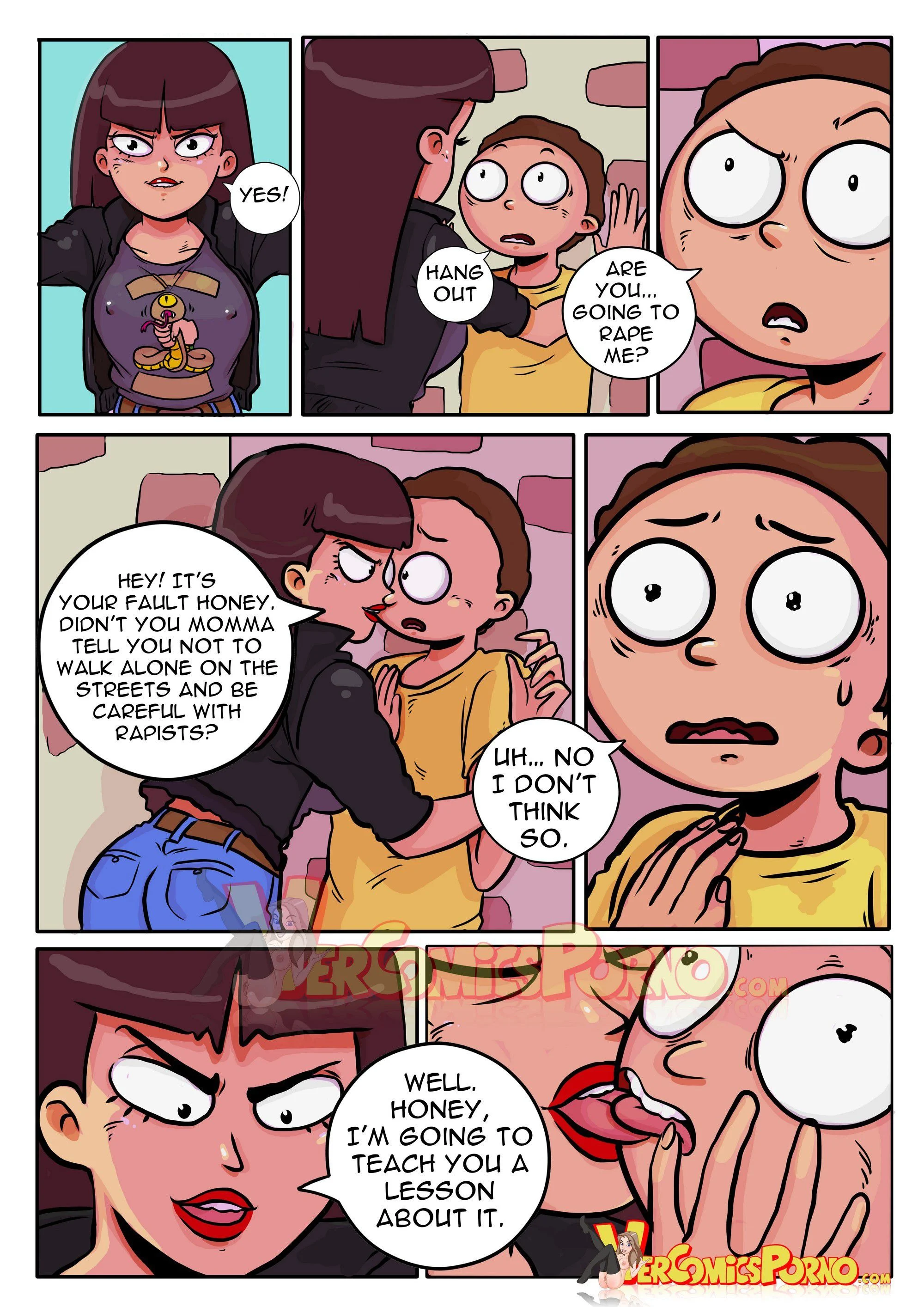 Pleasure Trip (Rick and Morty) Chapter 1 - Page 11