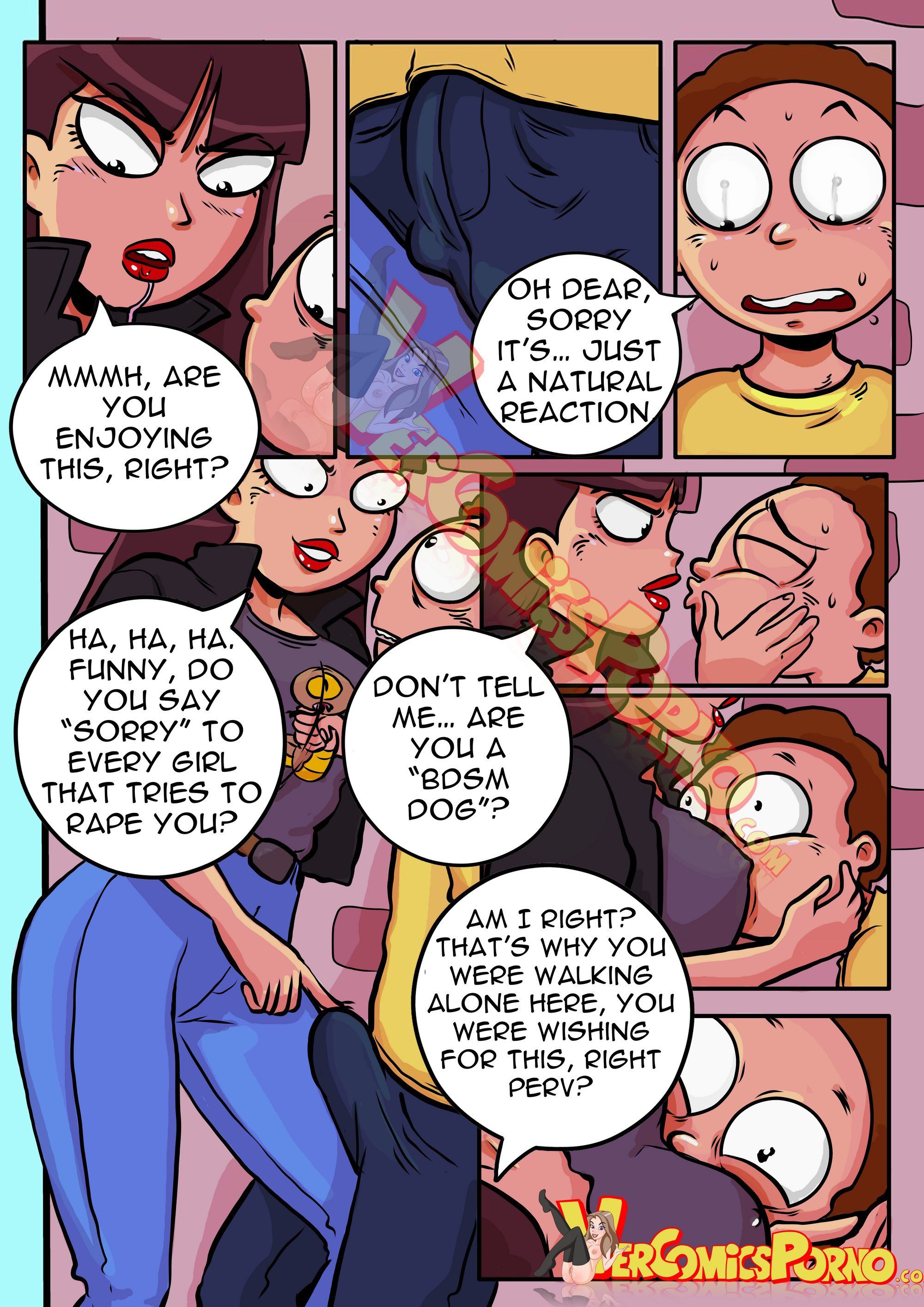 Pleasure Trip (Rick and Morty) Chapter 1 - Page 13