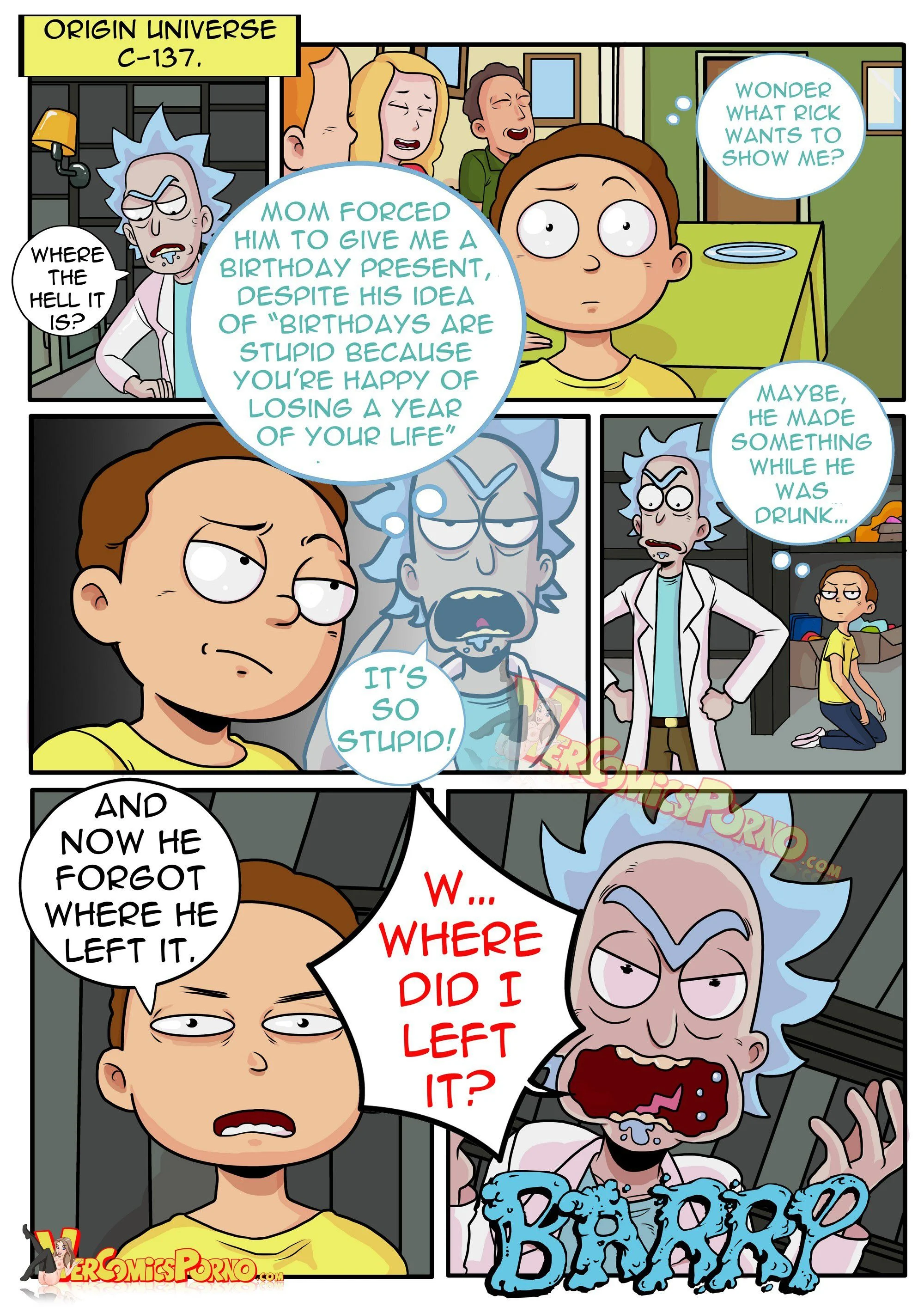 Pleasure Trip (Rick and Morty) Chapter 1 - Page 2