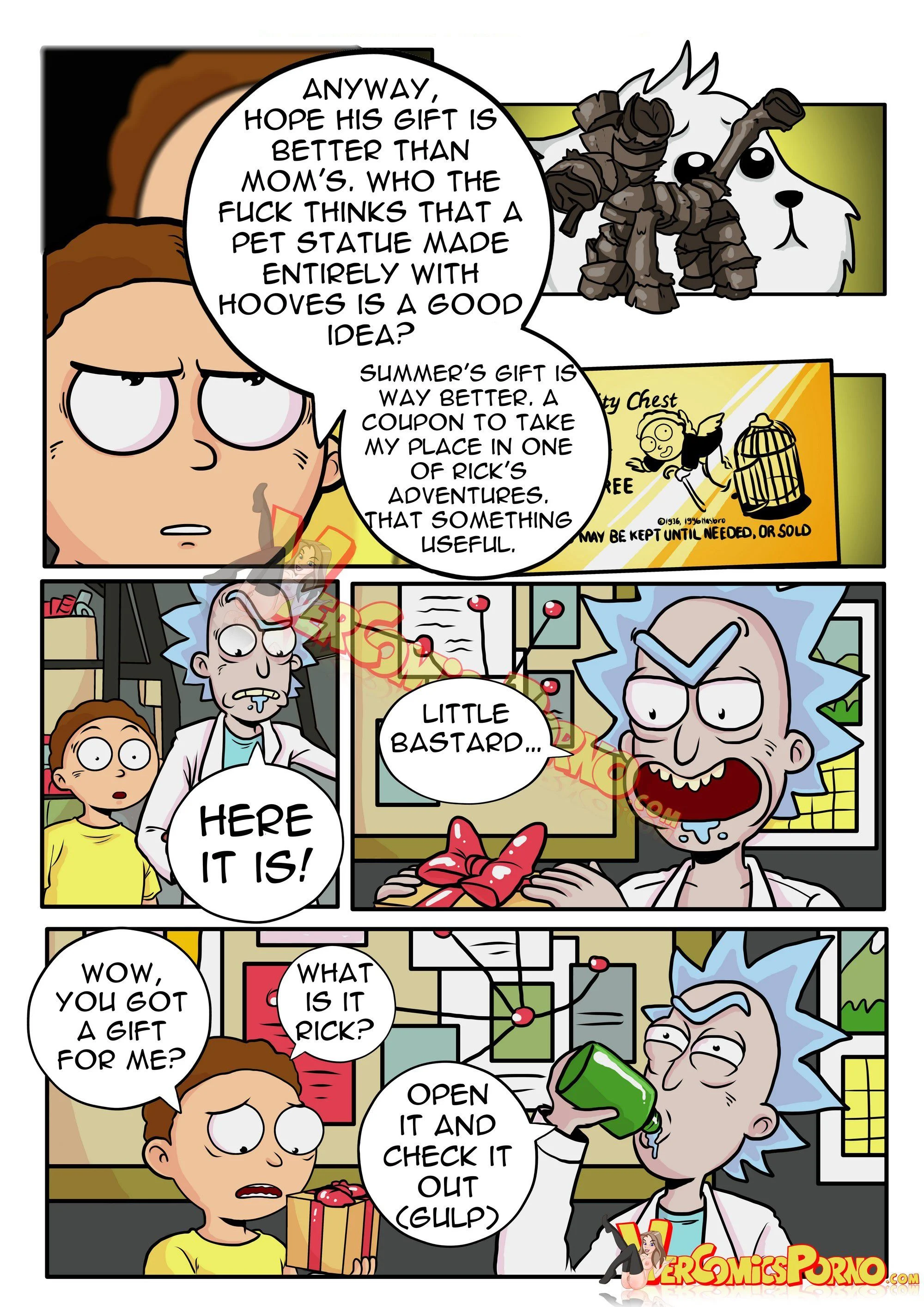 Pleasure Trip (Rick and Morty) Chapter 1 - Page 3