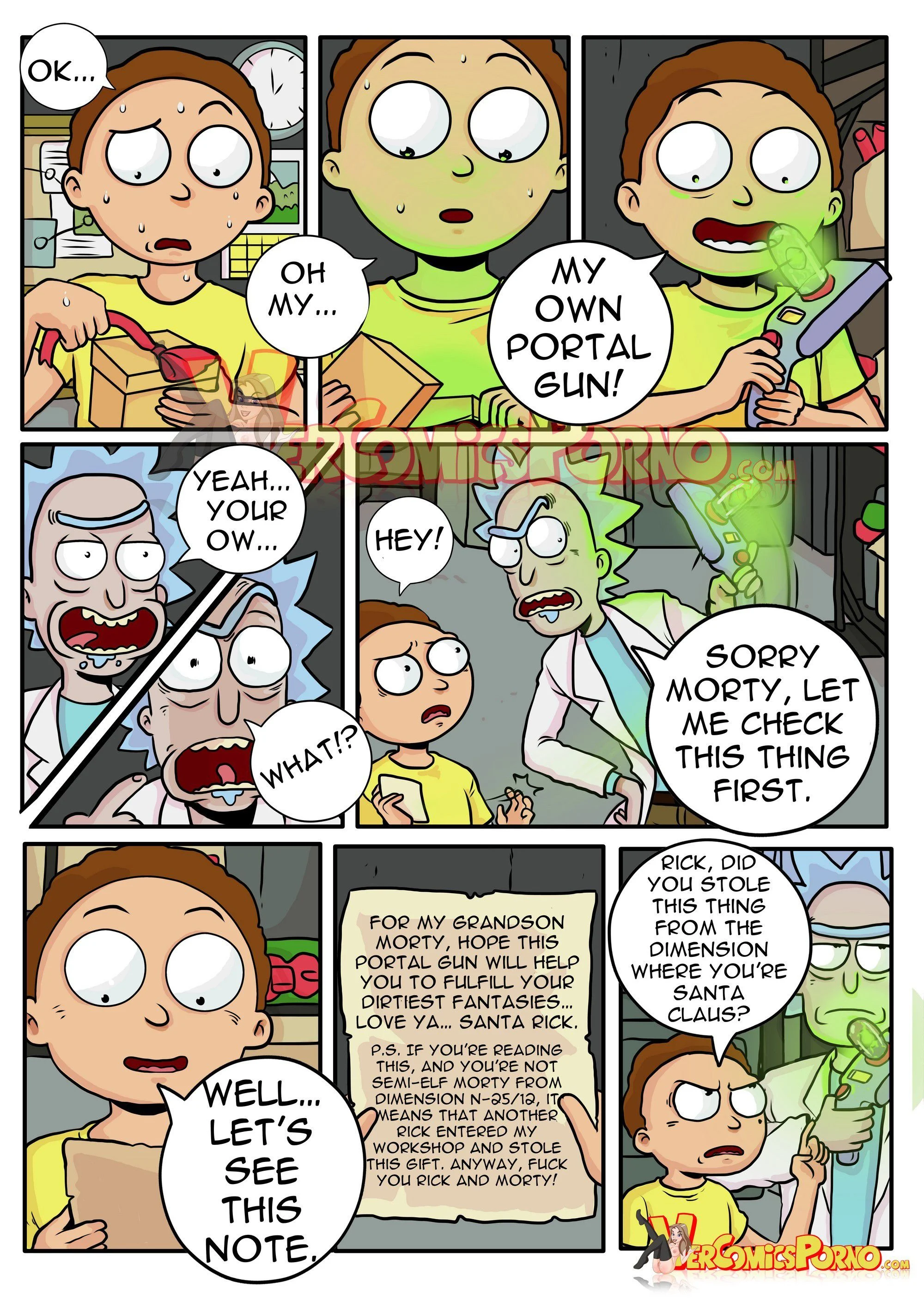 Pleasure Trip (Rick and Morty) Chapter 1 - Page 4