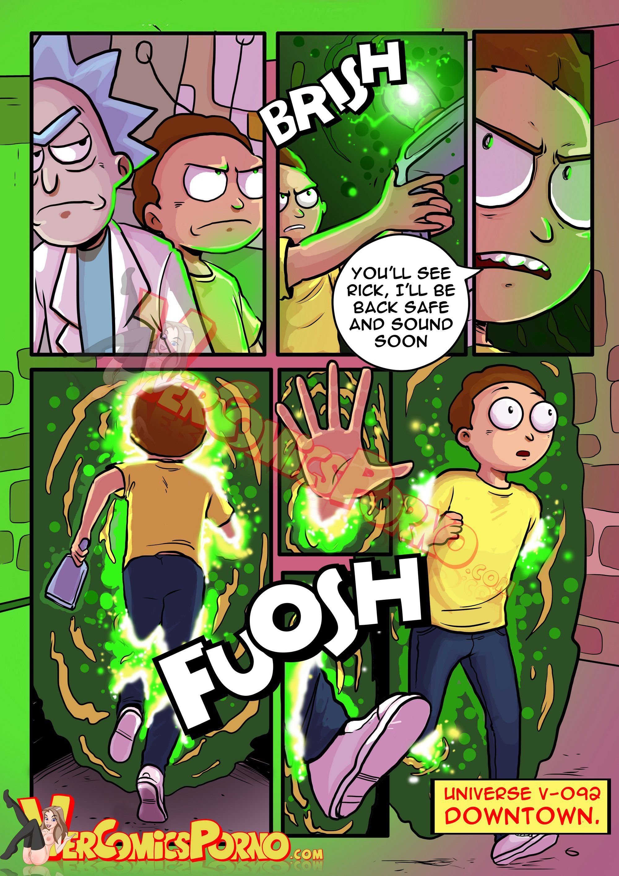 Pleasure Trip (Rick and Morty) Chapter 1 - Page 6