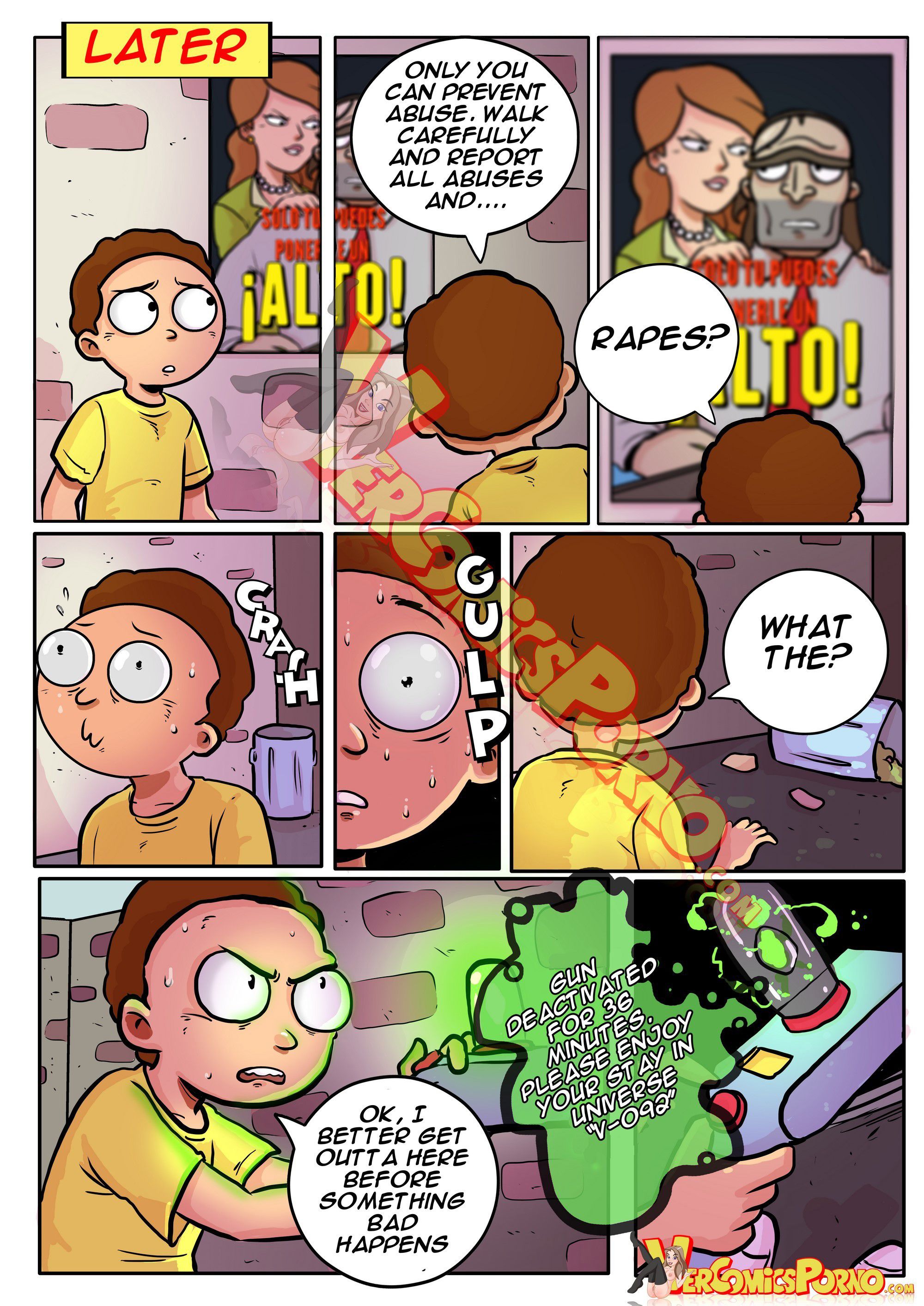 Pleasure Trip (Rick and Morty) Chapter 1 - Page 8