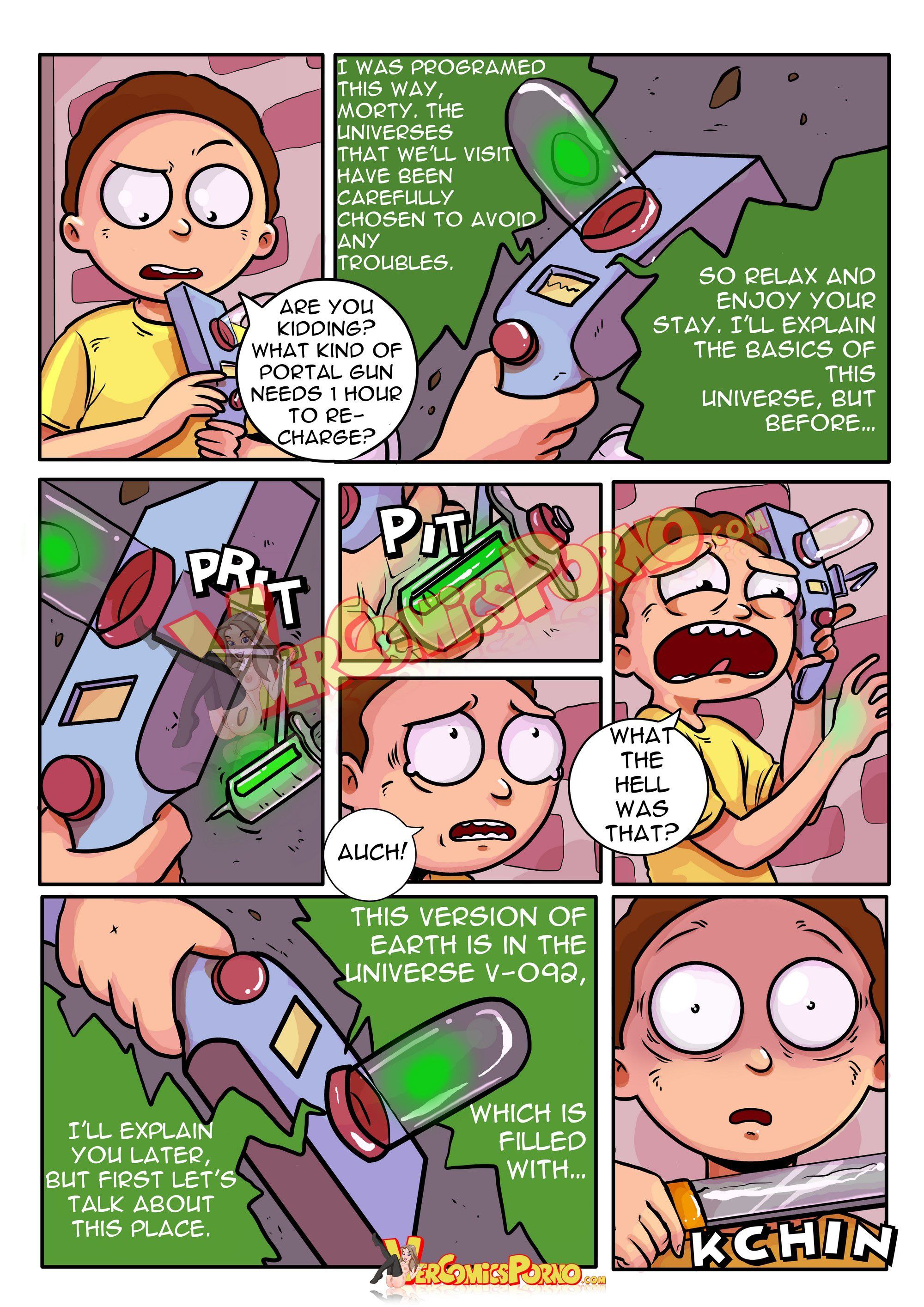 Pleasure Trip (Rick and Morty) Chapter 1 - Page 9