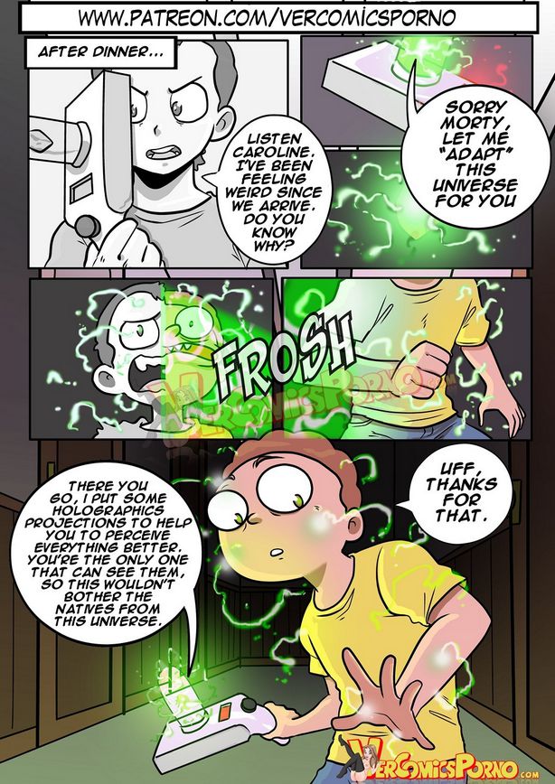 Pleasure Trip (Rick and Morty) Chapter 2 - Page 14