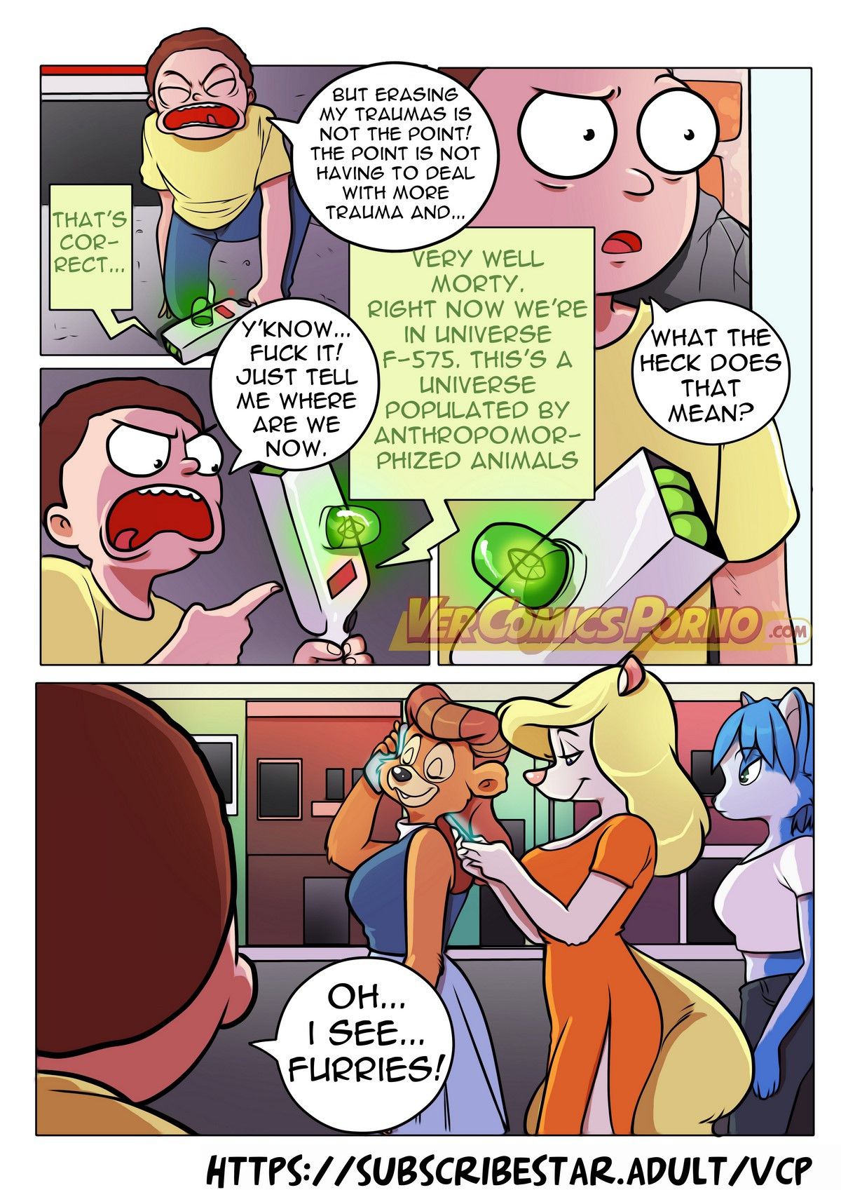 Pleasure Trip (Rick and Morty) Chapter 3 - Page 3