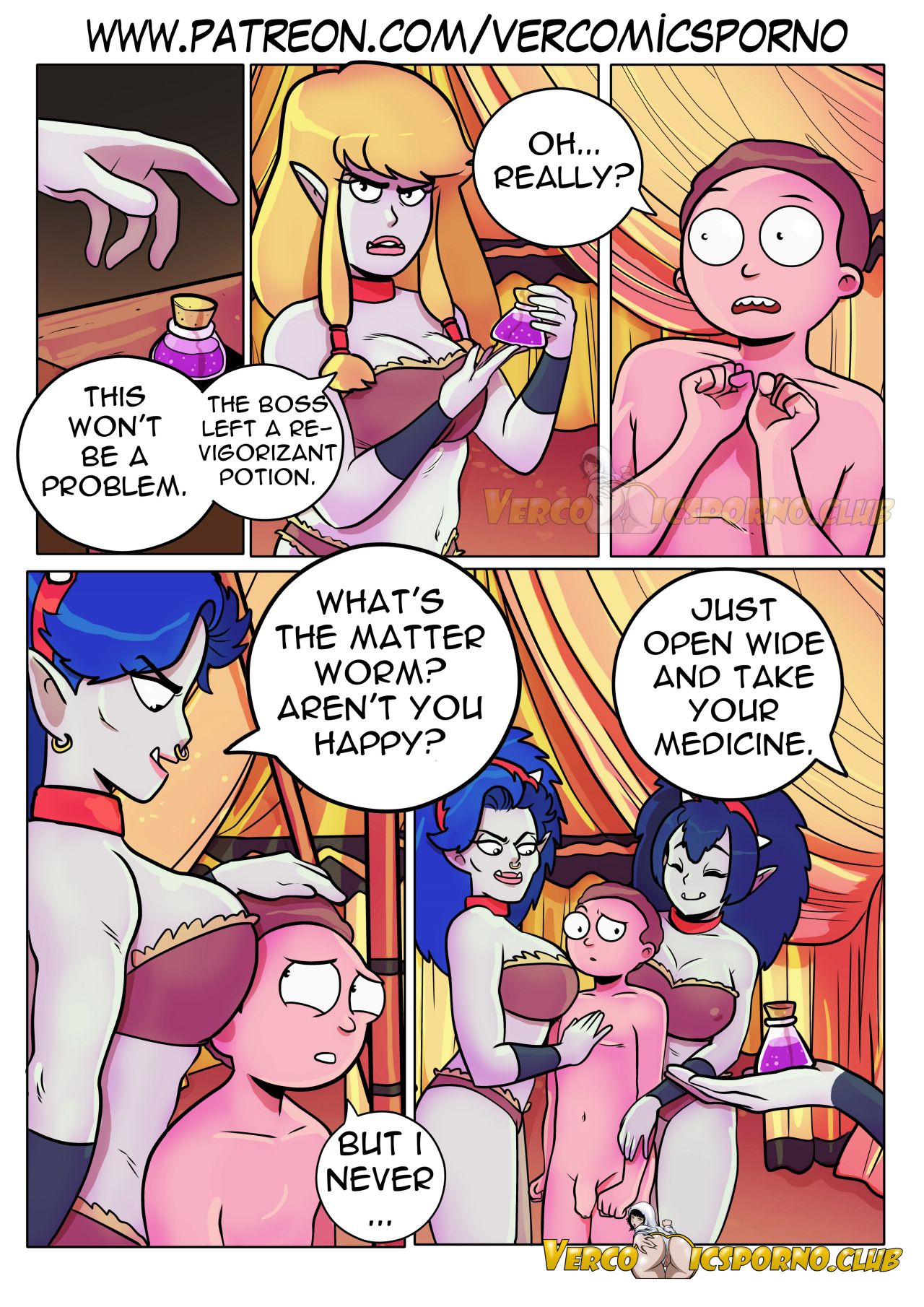 Pleasure Trip (Rick and Morty) Chapter 4 - Page 11