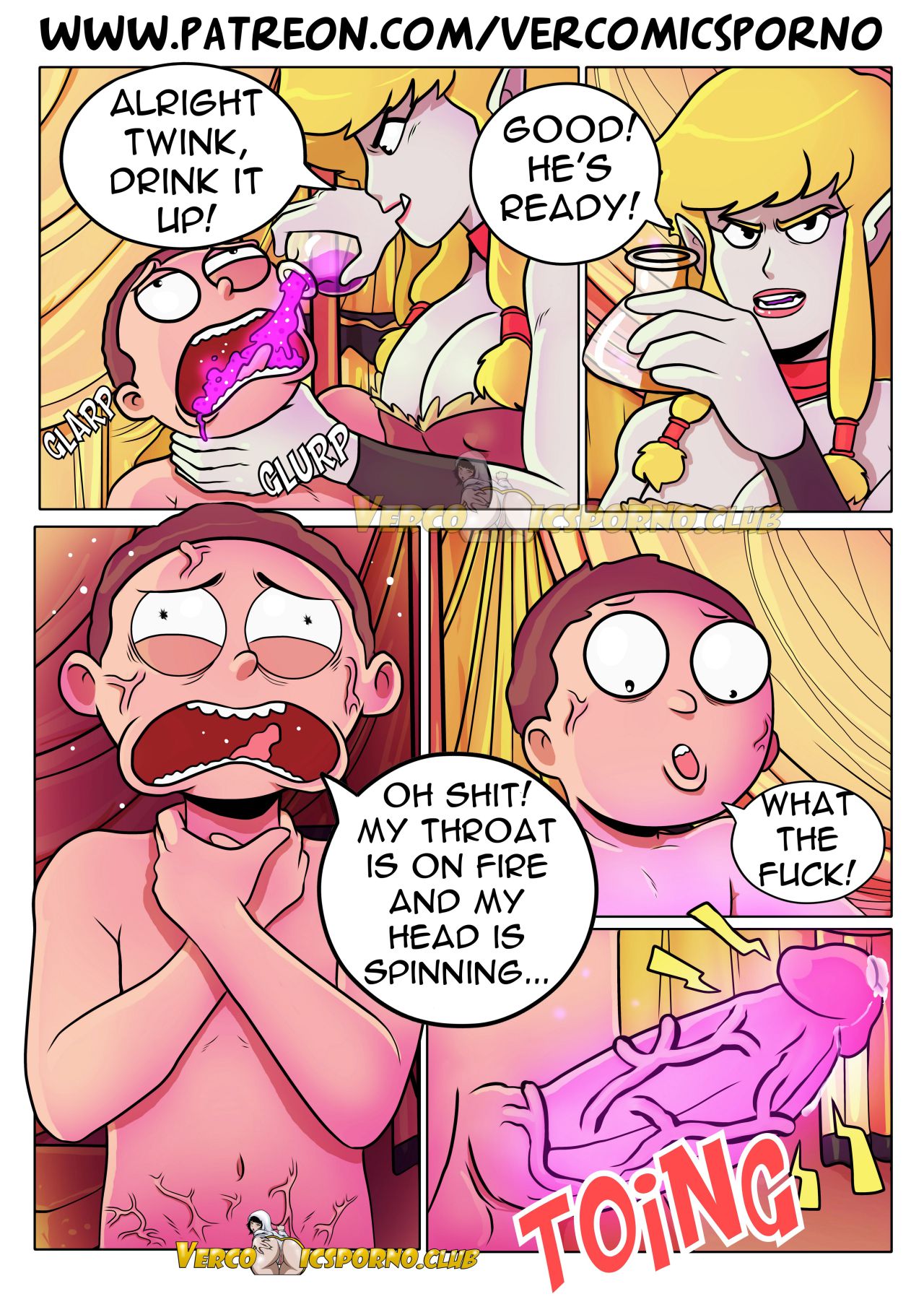 Pleasure Trip (Rick and Morty) Chapter 4 - Page 12