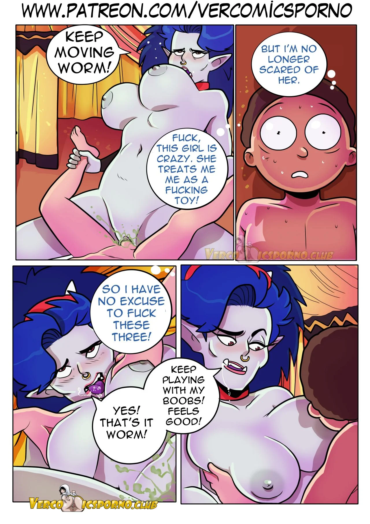 Pleasure Trip (Rick and Morty) Chapter 4 - Page 17