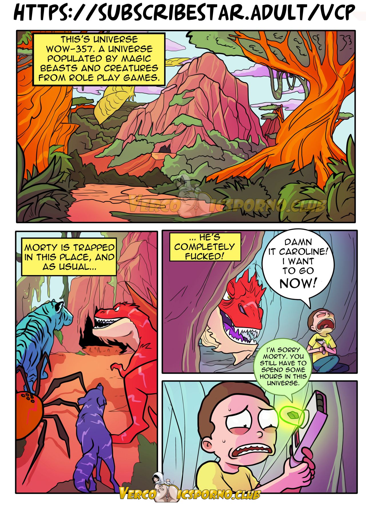 Pleasure Trip (Rick and Morty) Chapter 4 - Page 2