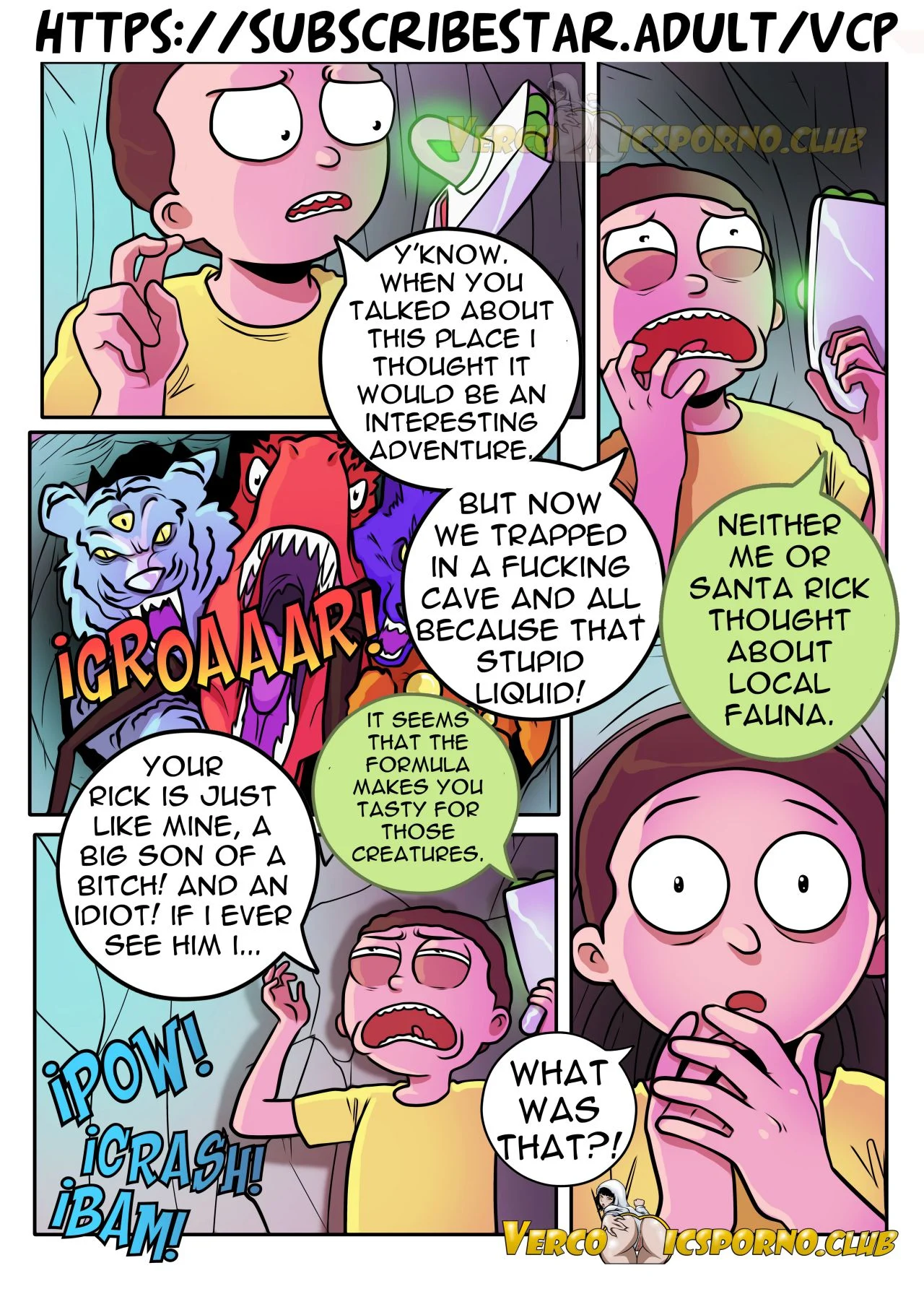 Pleasure Trip (Rick and Morty) Chapter 4 - Page 3