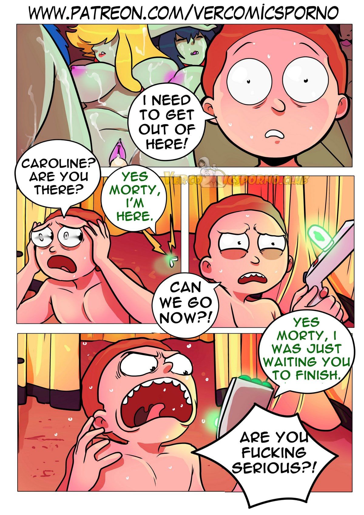 Pleasure Trip (Rick and Morty) Chapter 4 - Page 44