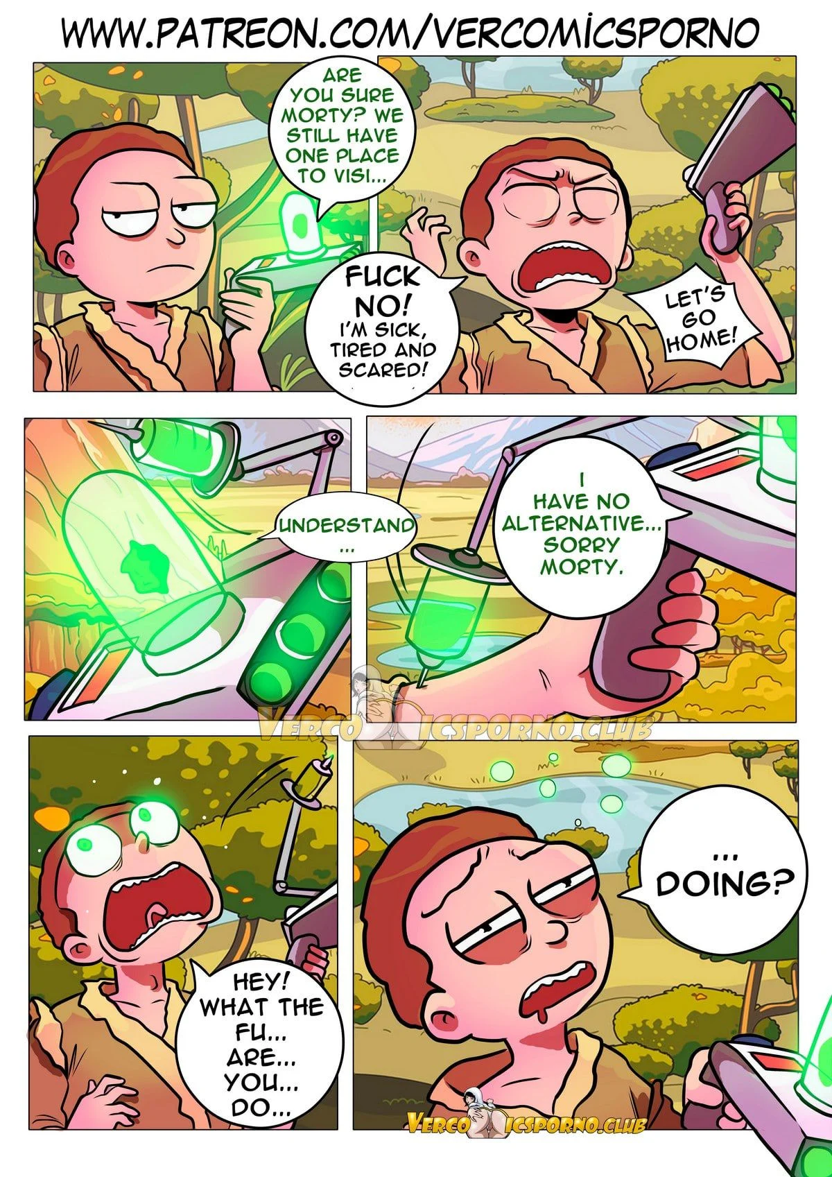 Pleasure Trip (Rick and Morty) Chapter 4 - Page 46