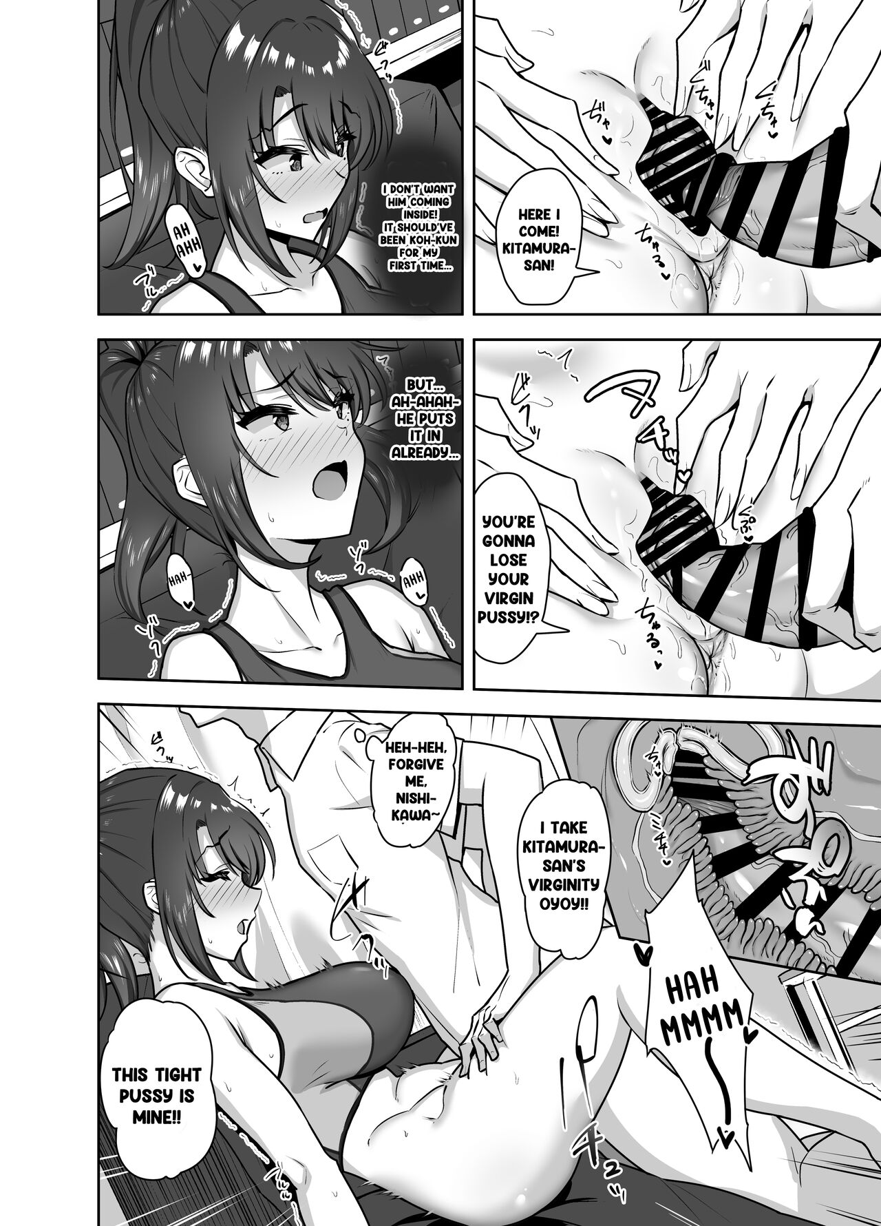 After Club Activity Sexual Need’s Handler Her First Time is Mine Chapter 1 - Page 32