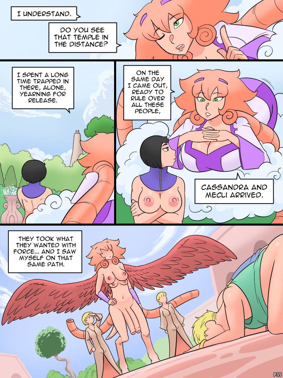 Temple of the Morning Wood Chapter 6.5 - Page 35