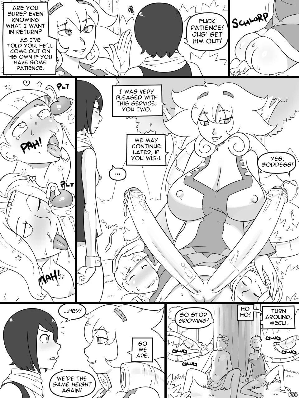 Temple of the Morning Wood Chapter 6 - Page 56