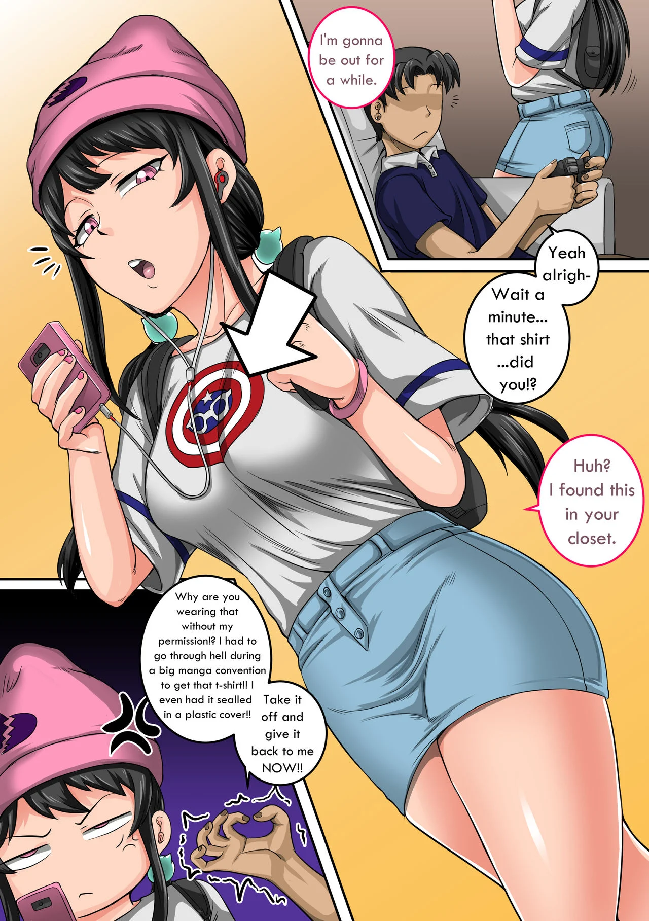 Annoying Sister Needs to Be Scolded!! Chapter 1.5 - Page 15