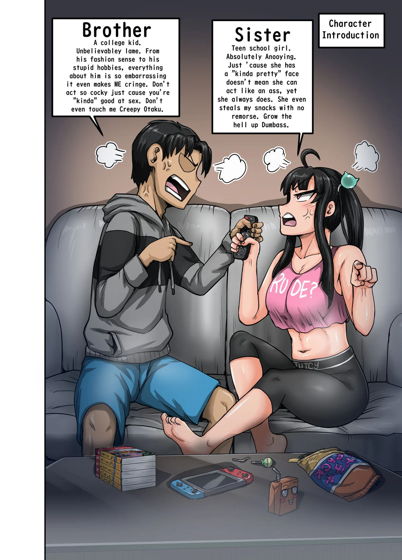 Annoying Sister Needs to Be Scolded!! Chapter 1 - Page 2