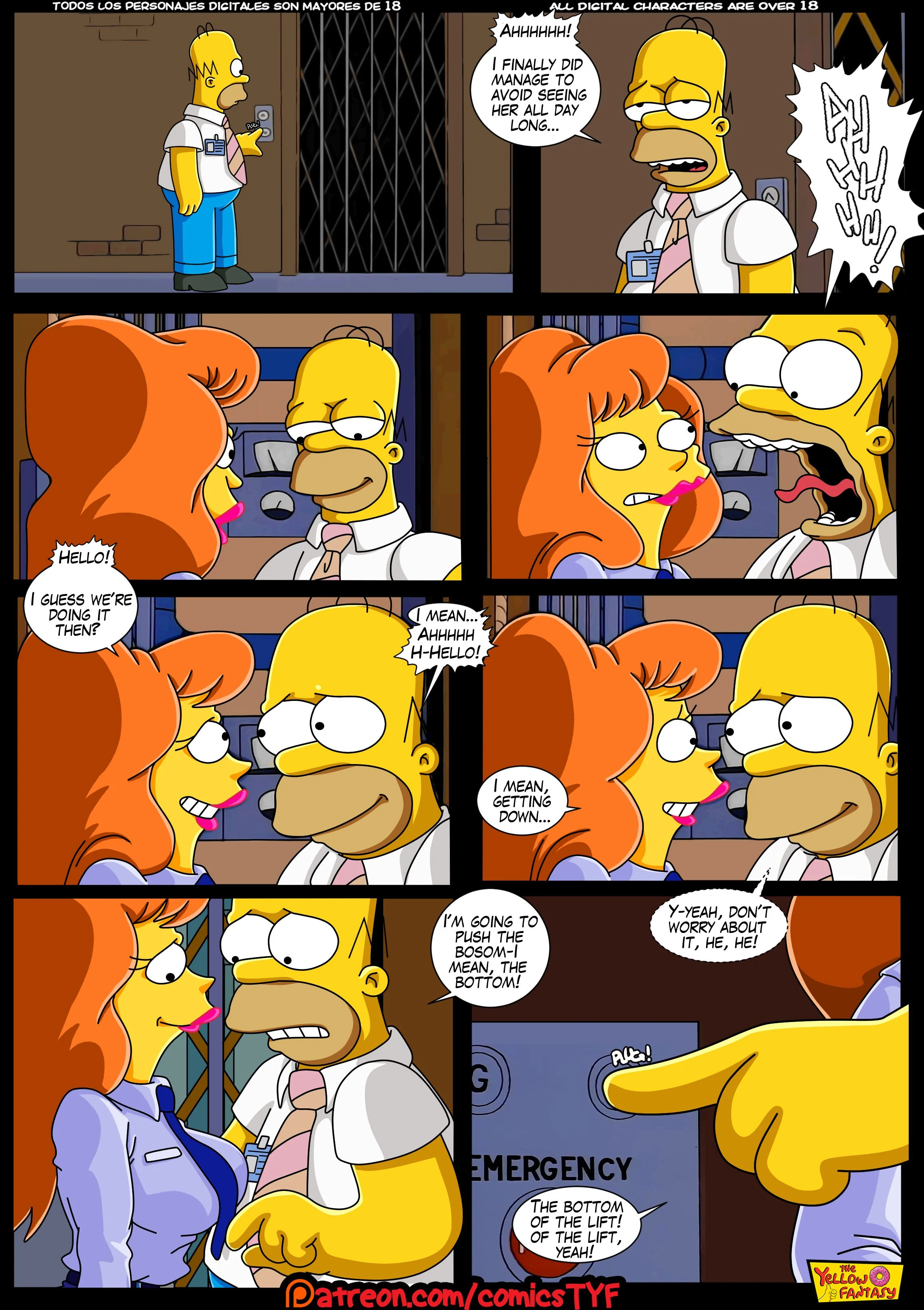 The Pastime (The Simpsons) Radioactive Love - Chapter 1.5 - Page 16