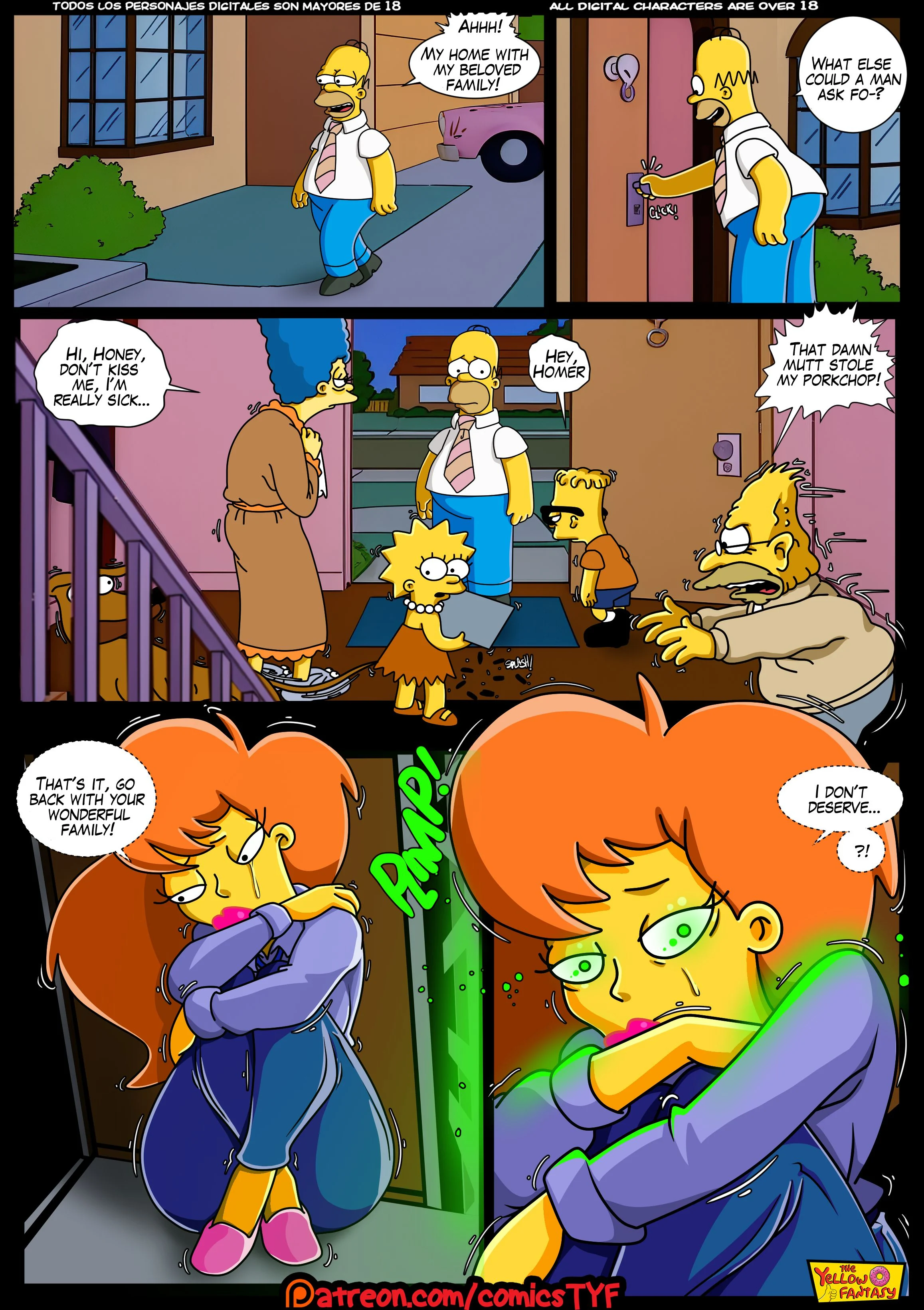 The Pastime (The Simpsons) Radioactive Love - Chapter 1.5 - Page 24