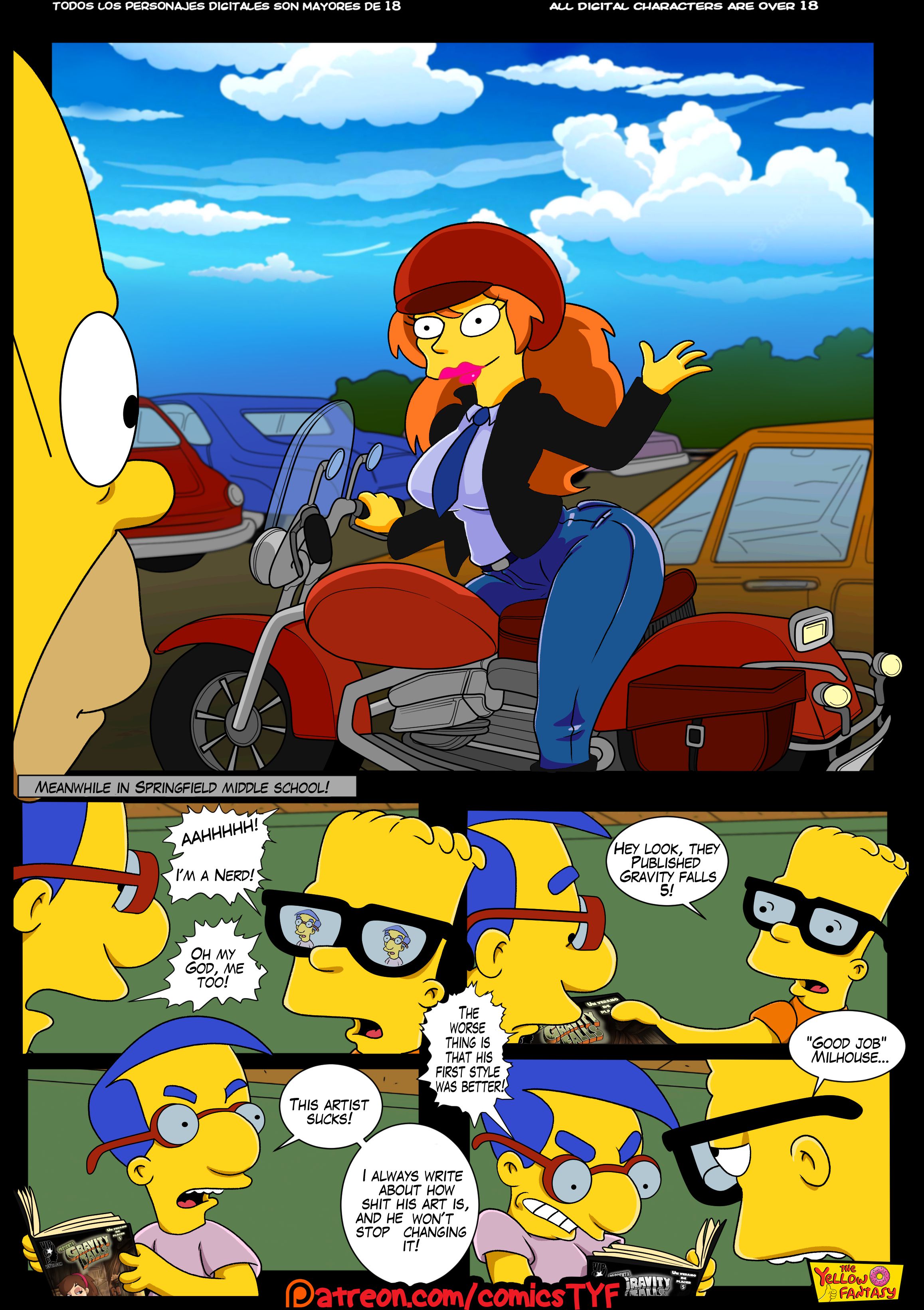 The Pastime (The Simpsons) Radioactive Love - Chapter 1.5 - Page 4