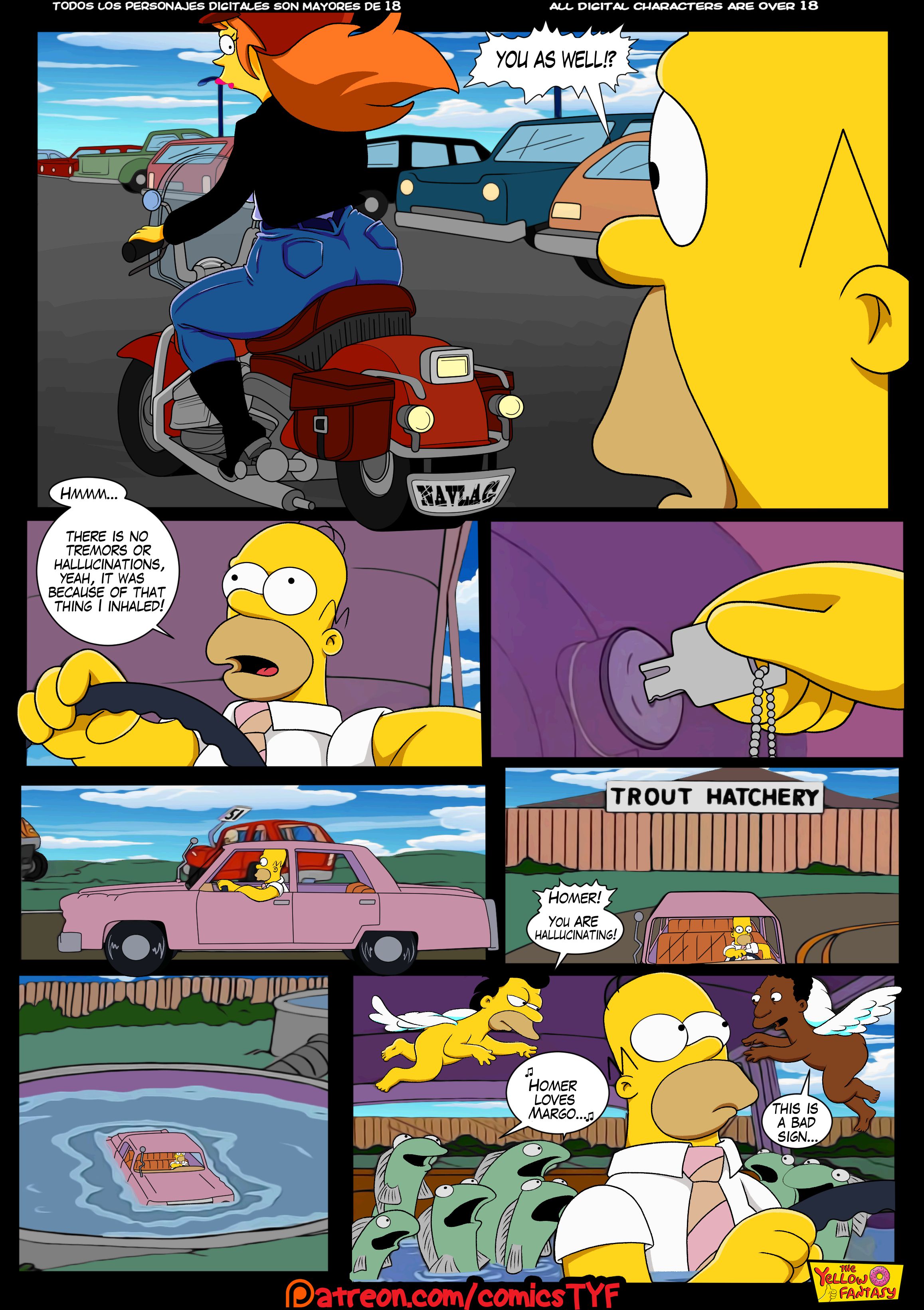 The Pastime (The Simpsons) Radioactive Love - Chapter 1.5 - Page 5