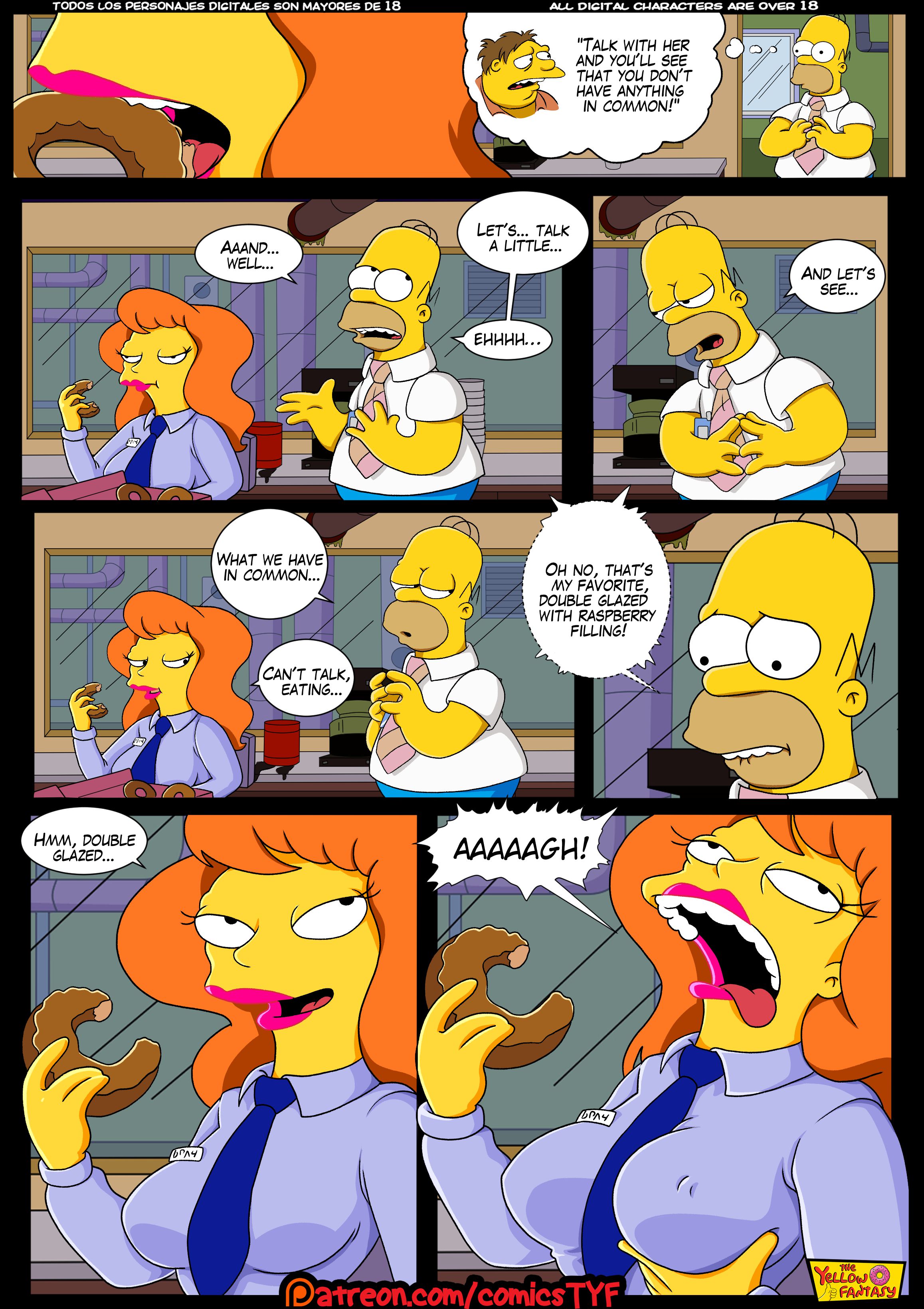 The Pastime (The Simpsons) Radioactive Love - Chapter 1.5 - Page 7