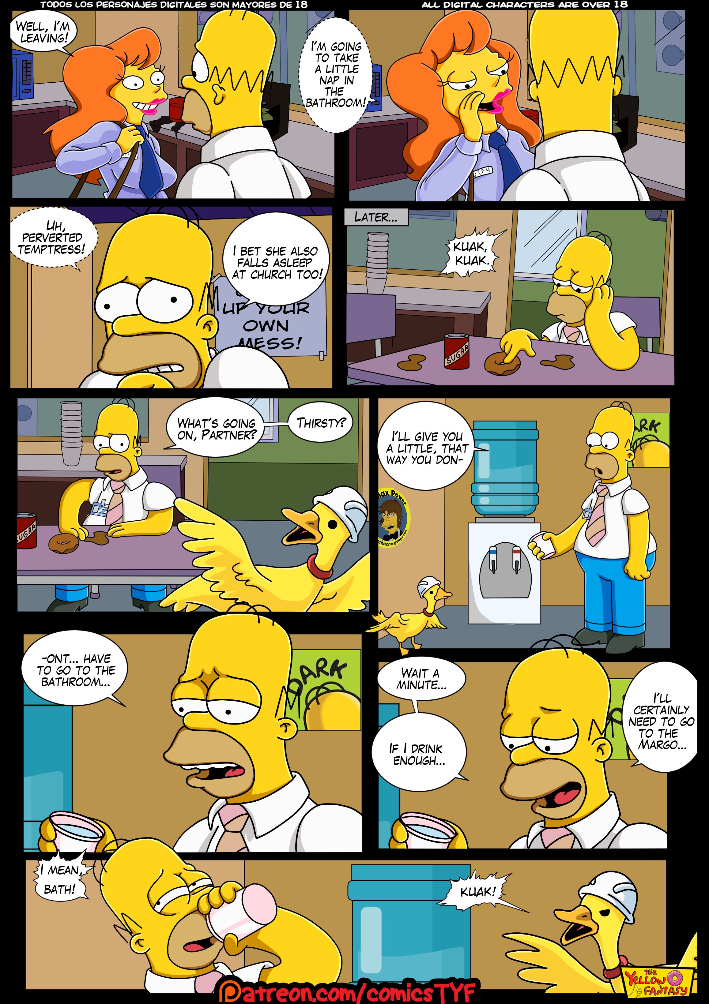 The Pastime (The Simpsons) Radioactive Love - Chapter 1.5 - Page 9