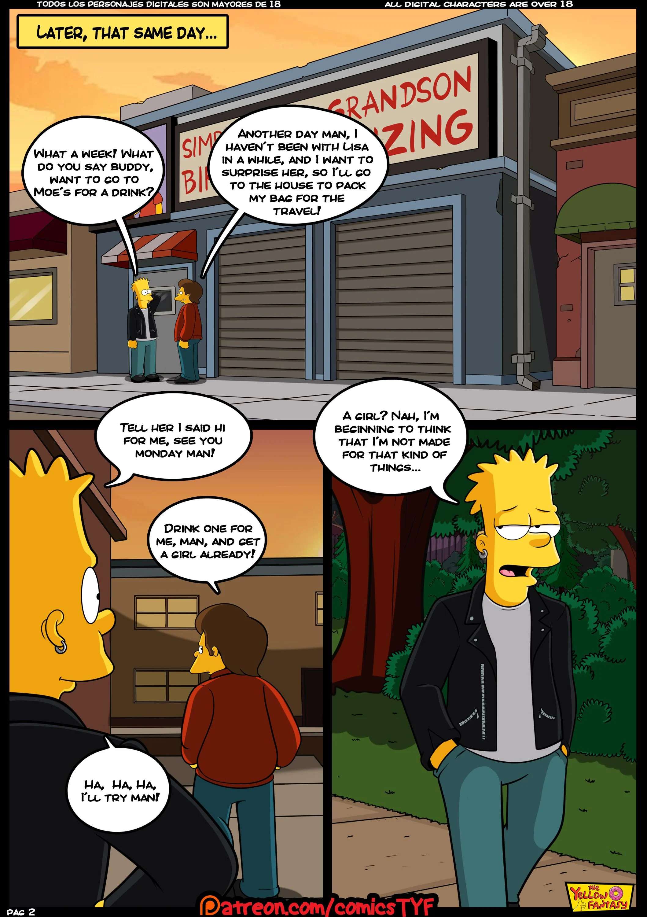 The Pastime (The Simpsons) The Reunion - Chapter 2 - Page 3